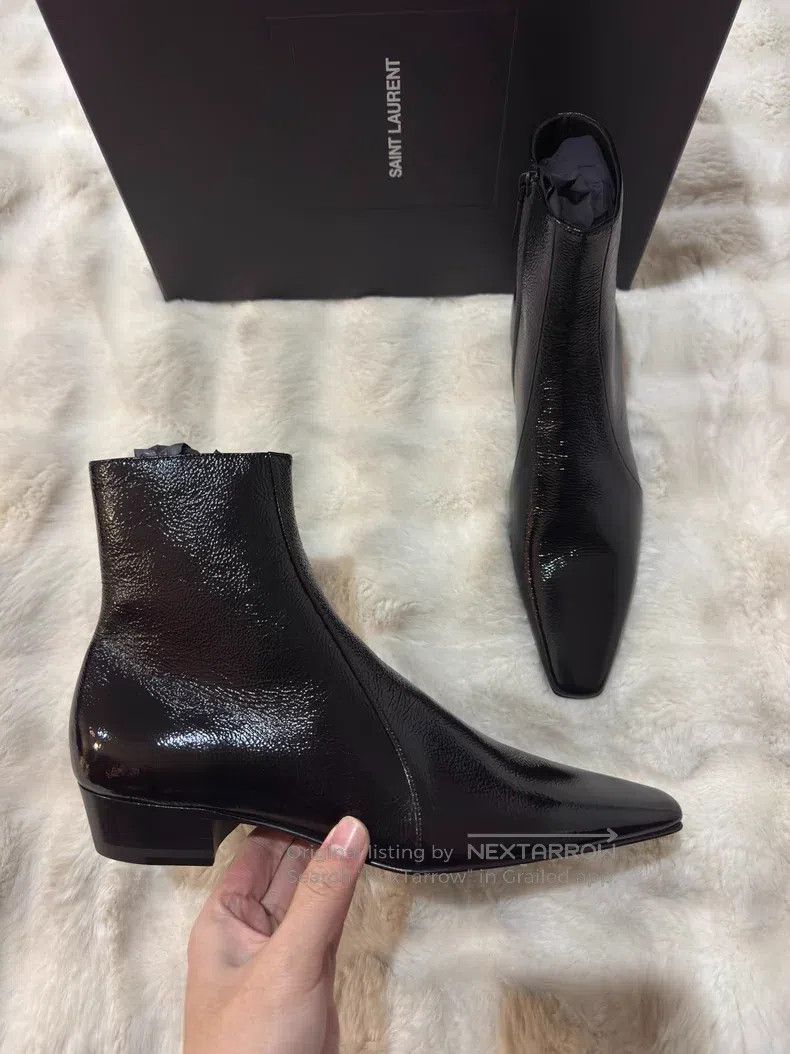 Saint Laurent Paris Saint Laurent Paris Boots Size US 8 / EU 41 - 3 Thumbnail