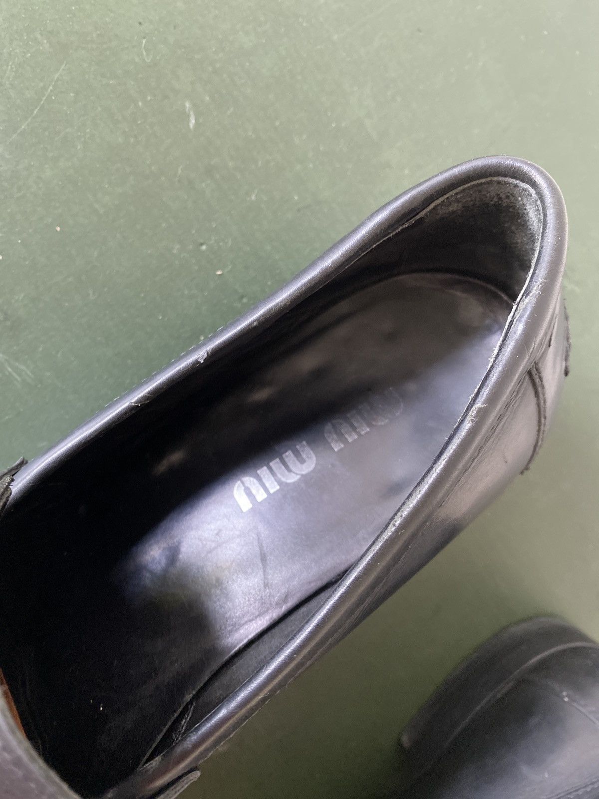Miu Miu Miu Miu men’s pointy slip-on Size US 8.5 / EU 41-42 - 9 Thumbnail