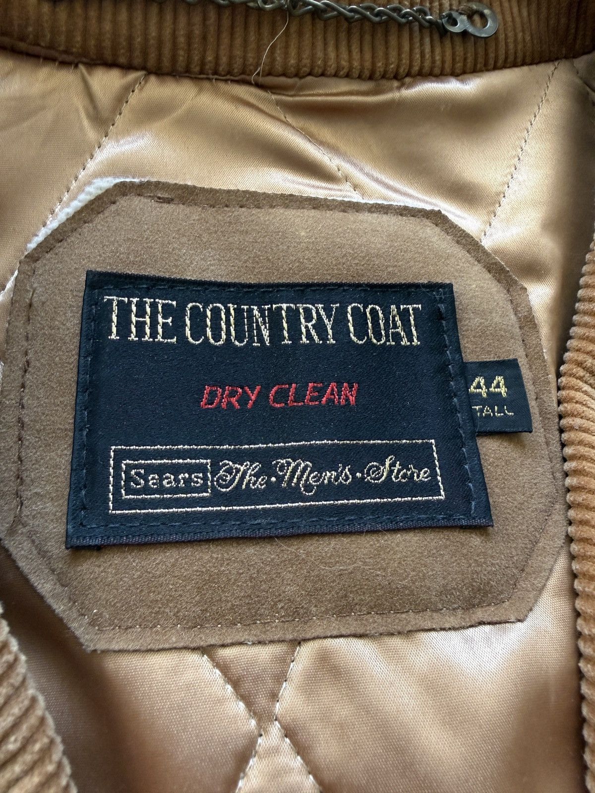 Sears Vintage 70s Sears The Country Coat Corduroy Size US L / EU 52-54 / 3 - 3 Thumbnail