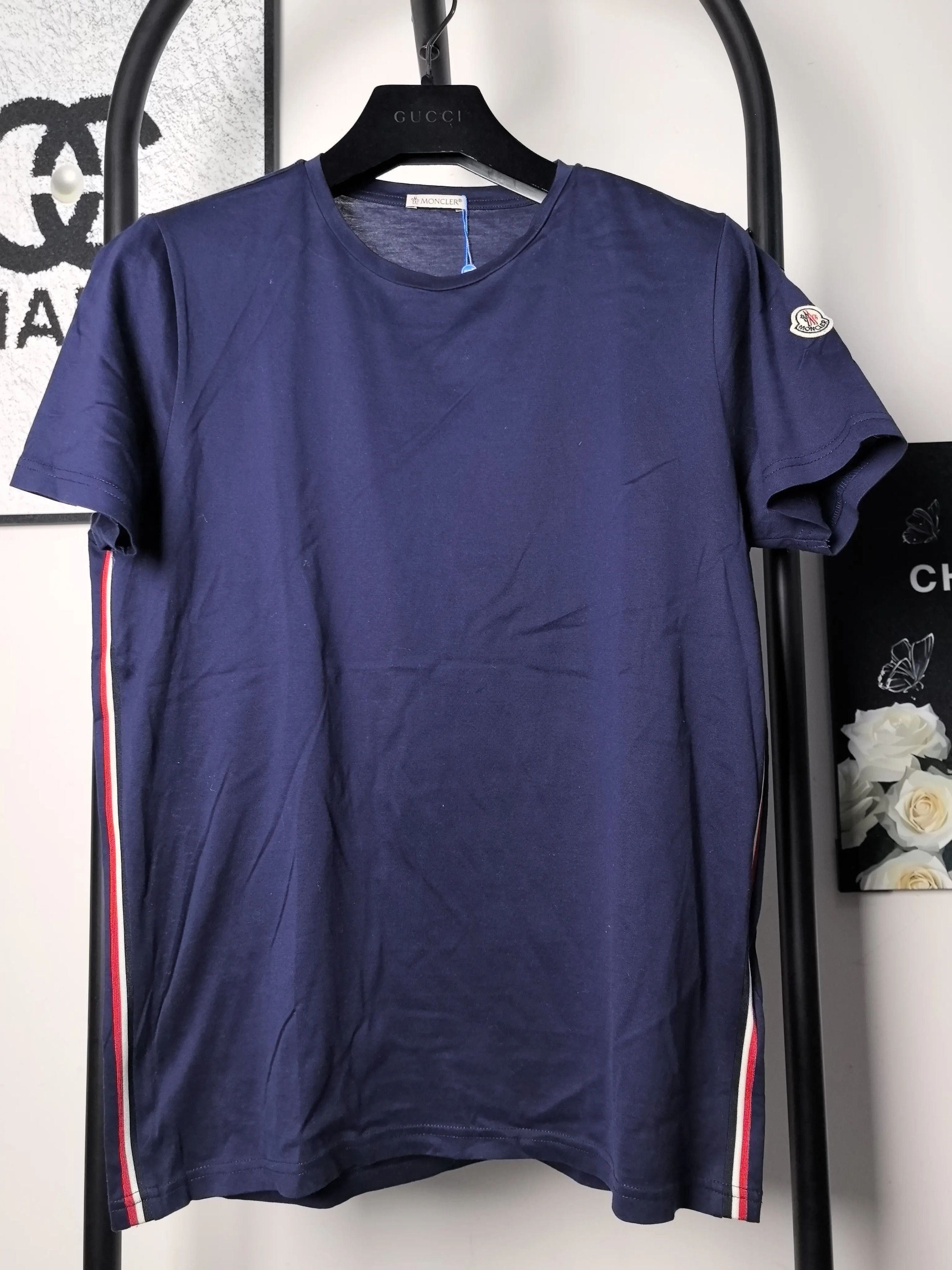 Moncler Moncler White T-Shirt m Men Size US M / EU 48-50 / 2 - 1 Thumbnail