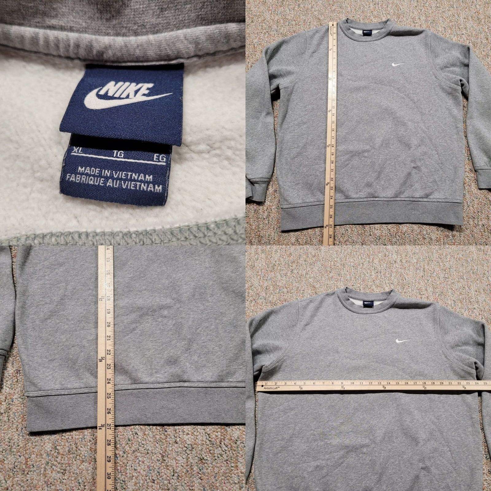 Nike Item Specifications: Brand: Nike Size US XL / EU 56 / 4 - 8 Thumbnail