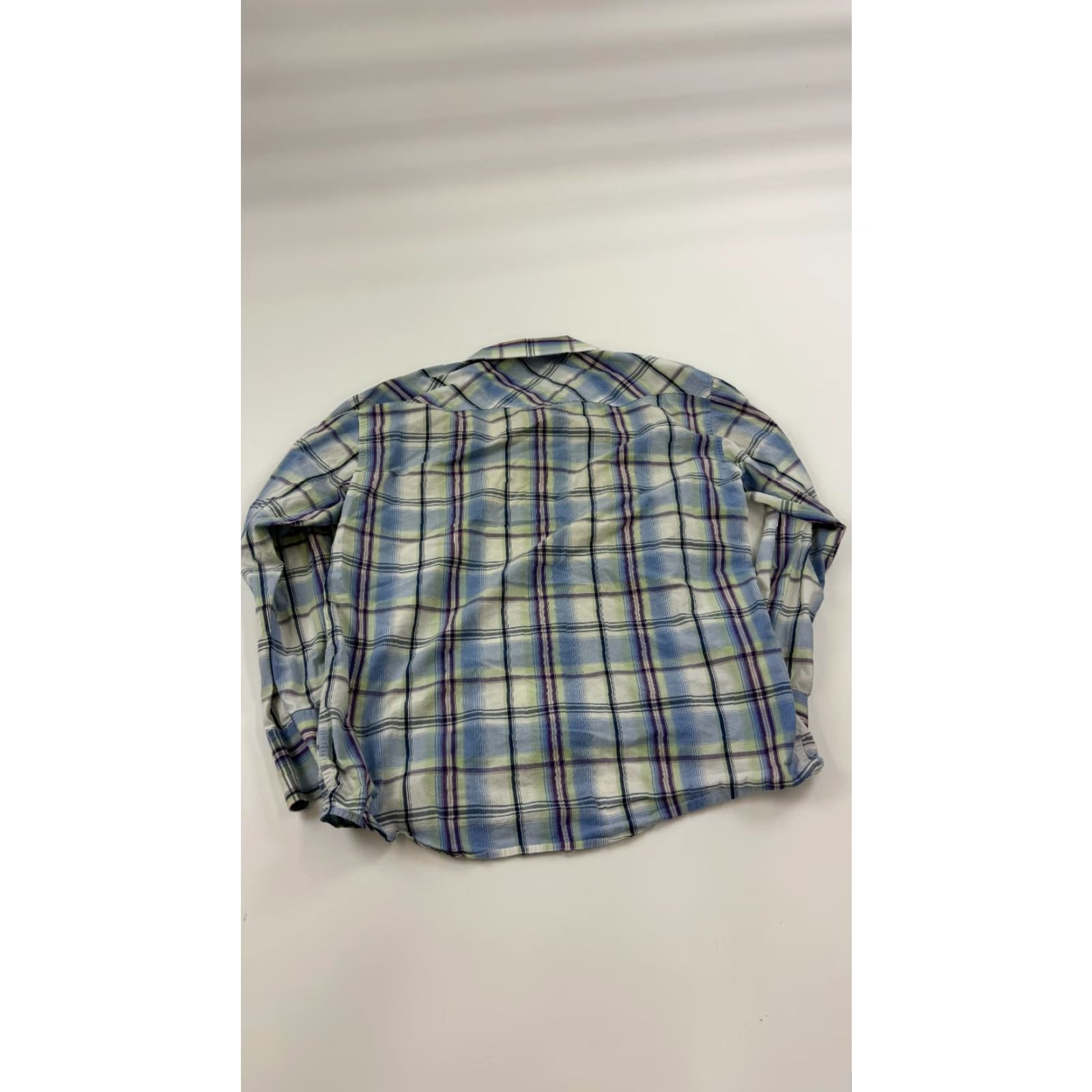 Roper Roper Shirt Mens Medium Colorful Plaid Western Double Chest Pockets Snap Button Shirt Size US M / EU 48-50 / 2 - 2 Thumbnail