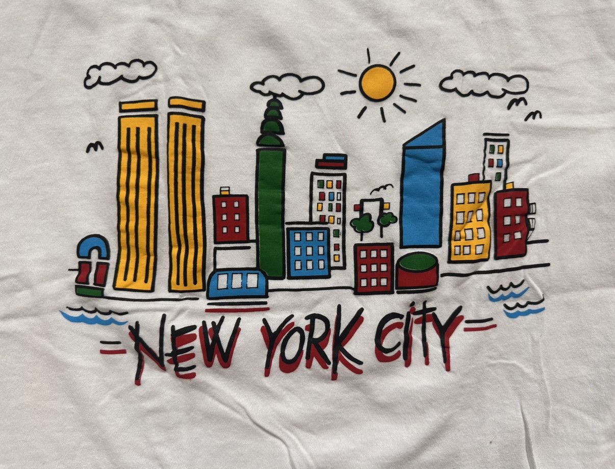 Vintage 90s New York City Shirt Size US M / EU 48-50 / 2 - 2 Thumbnail