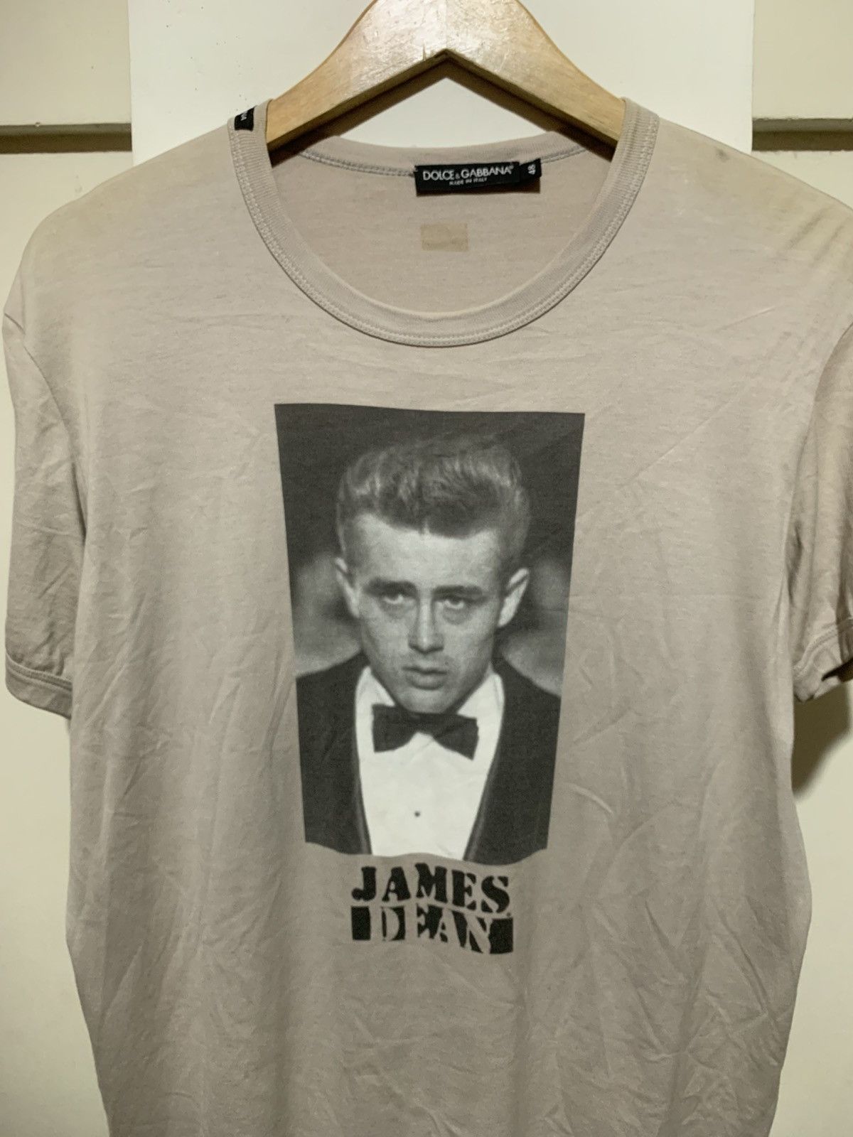 Dolce & Gabbana RARE Dolce and Gabbana James Dean Tee Shirt Size US M / EU 48-50 / 2 - 6 Thumbnail