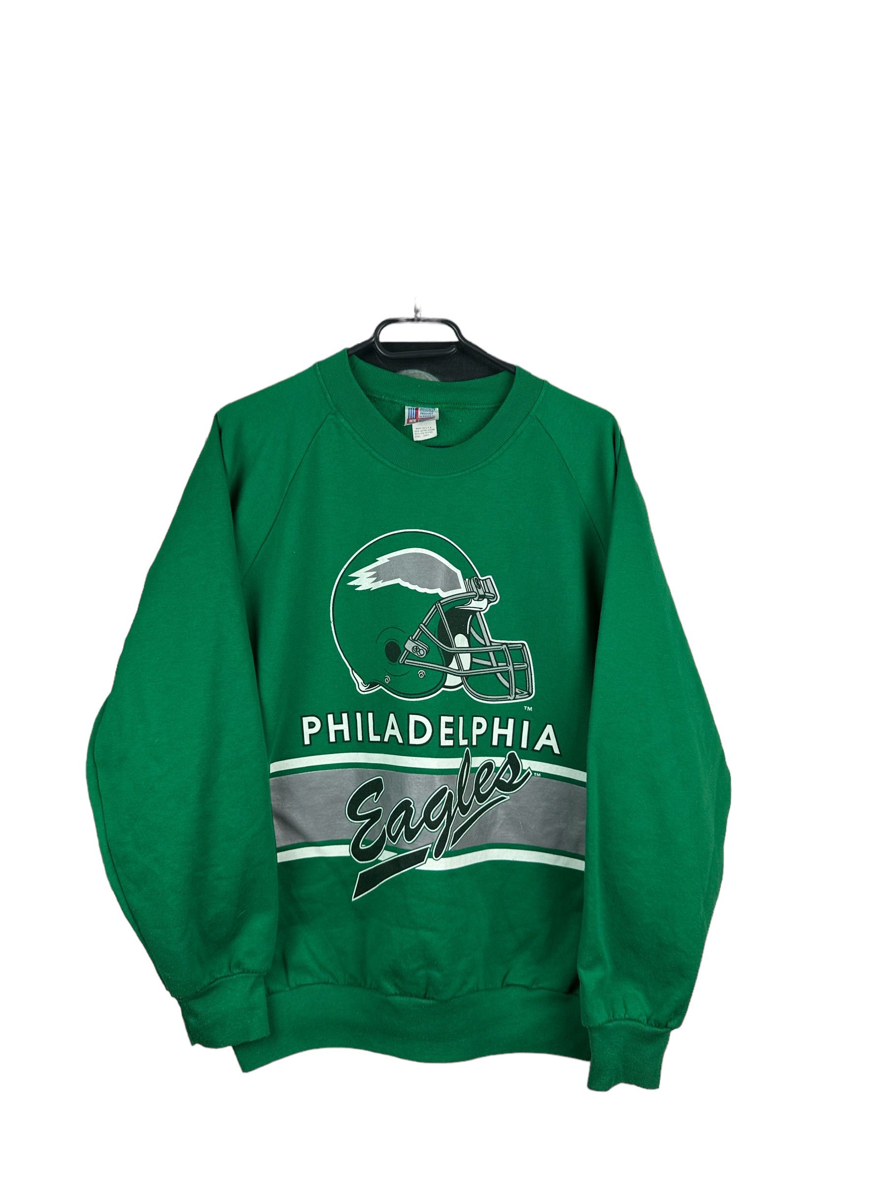 90's Philadelphia Eagles Russell NFL Crewneck Sweatshirt Size