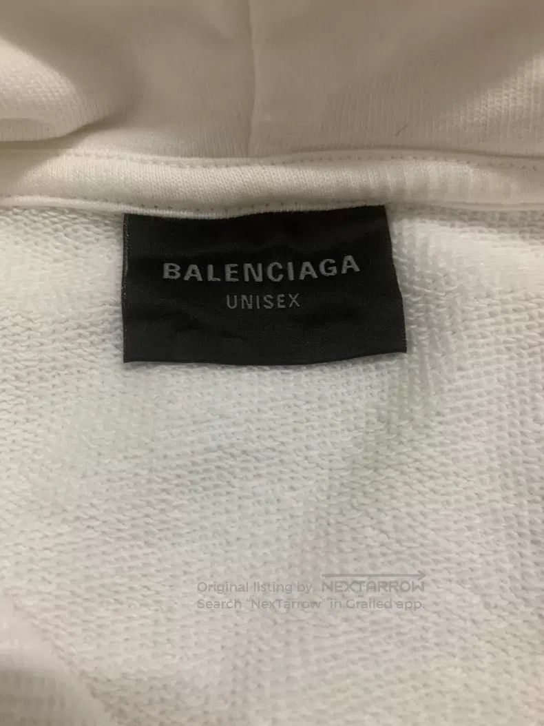 Balenciaga Balenciaga Letter Number Print Hoodie Zip-Up Size US XS / EU 42 / 0 - 3 Thumbnail