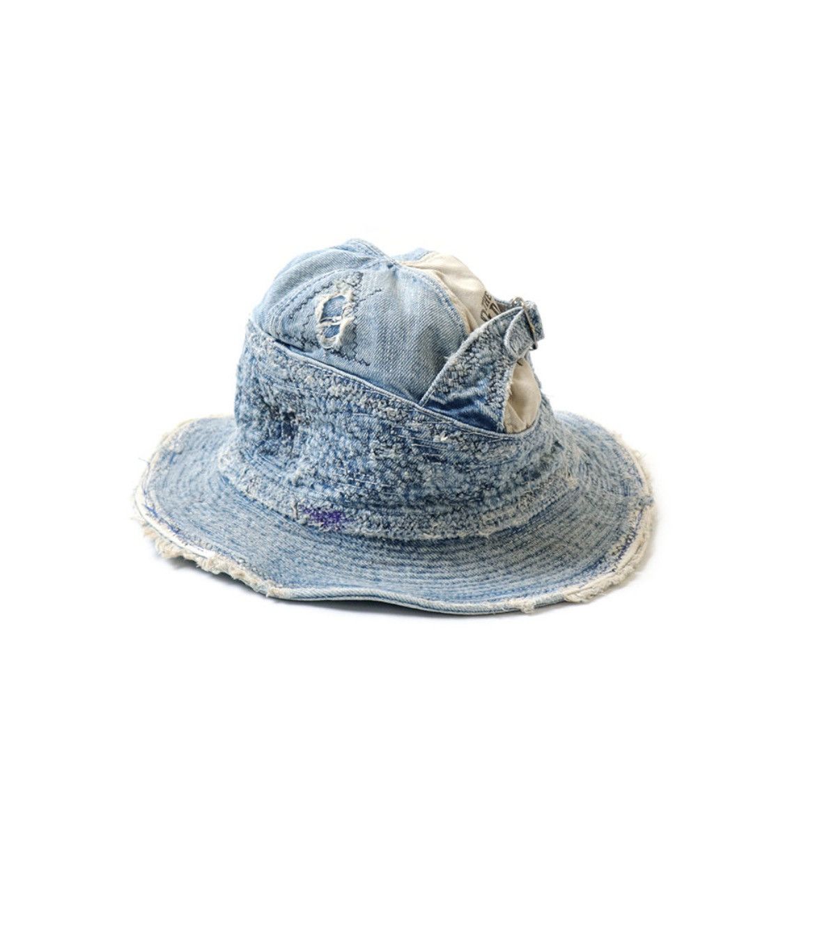 Kapital Kapital 11.5oz old man and sea hat crash denim Size ONE SIZE - 2 Thumbnail