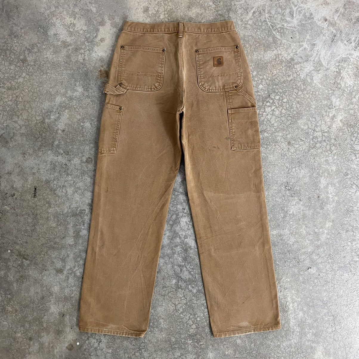 Carhartt Vintage Carhartt Double Knee Tan Dirty Carpenter Pants Size US 30 / EU 46 - 14 Thumbnail