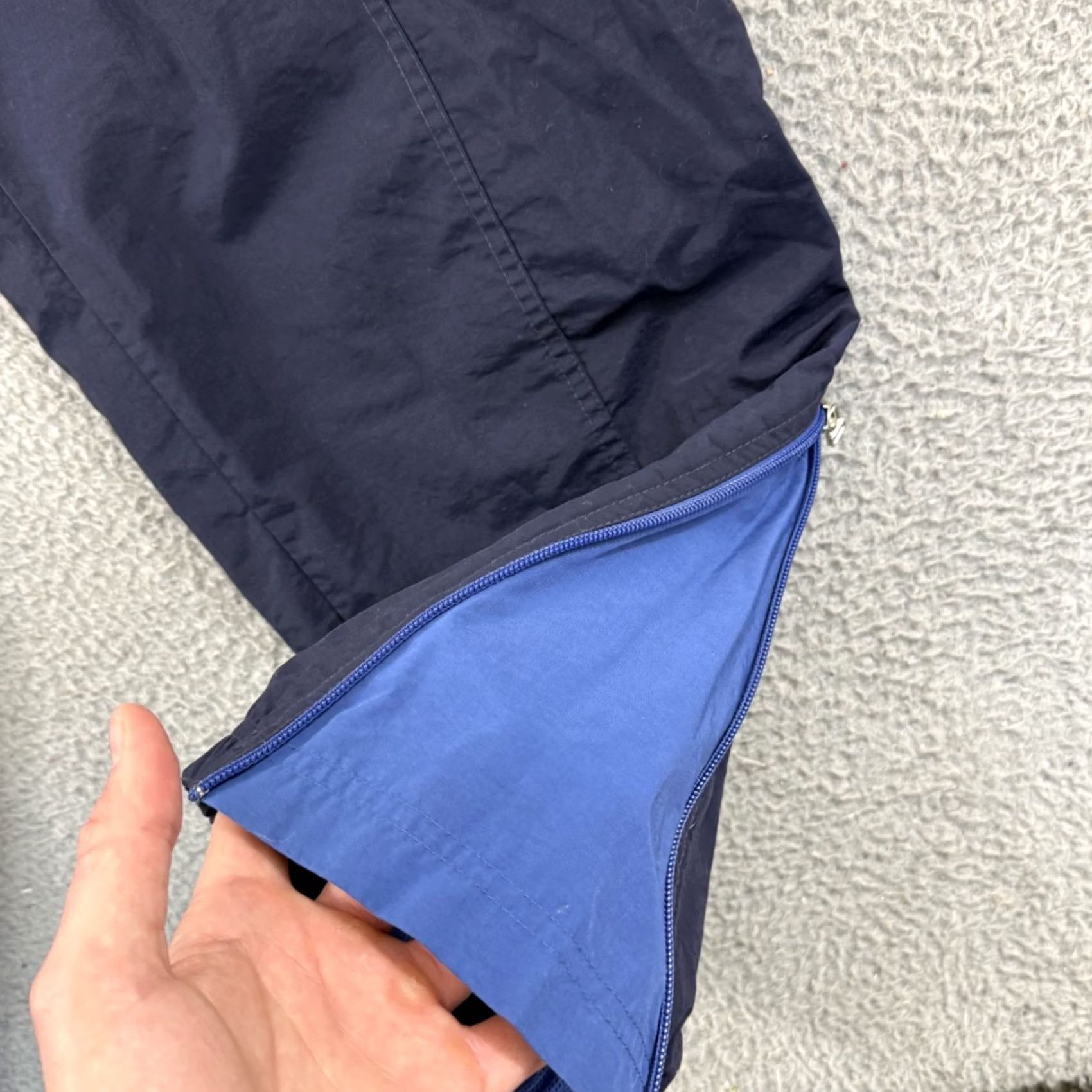 Polo Ralph Lauren VINTAGE Polo Ralph Lauren Pants Mens 2XL Blue Windbreaker Baggy Jogger Y2K Polo Ralph Lauren Track Pants Men Blue 90s Hip Hop Sports Size US XXL / EU 58 / 5 - 5 Thumbnail