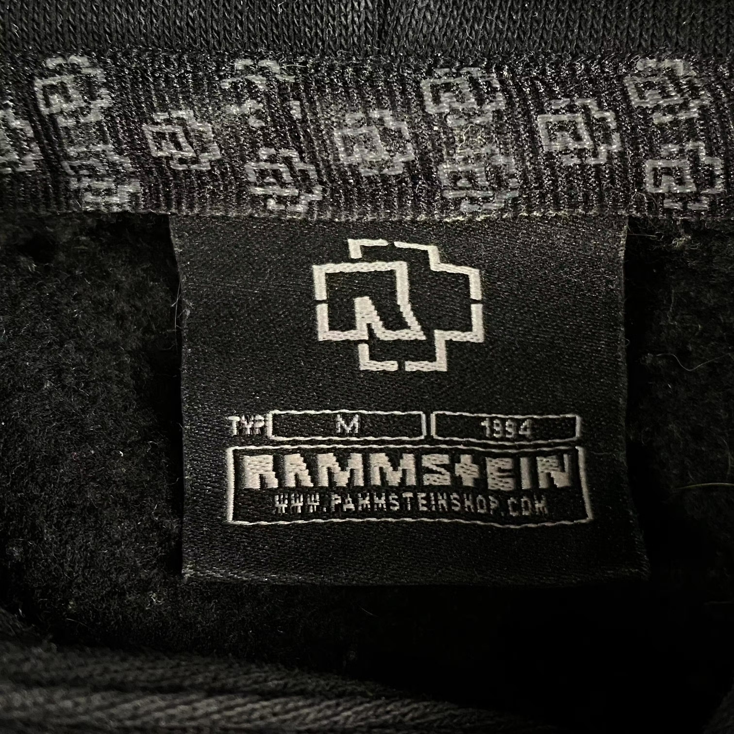 Band Tees × Vintage Mens Hoodies Rammstein Vintage Size M Size US M / EU 48-50 / 2 - 4 Thumbnail