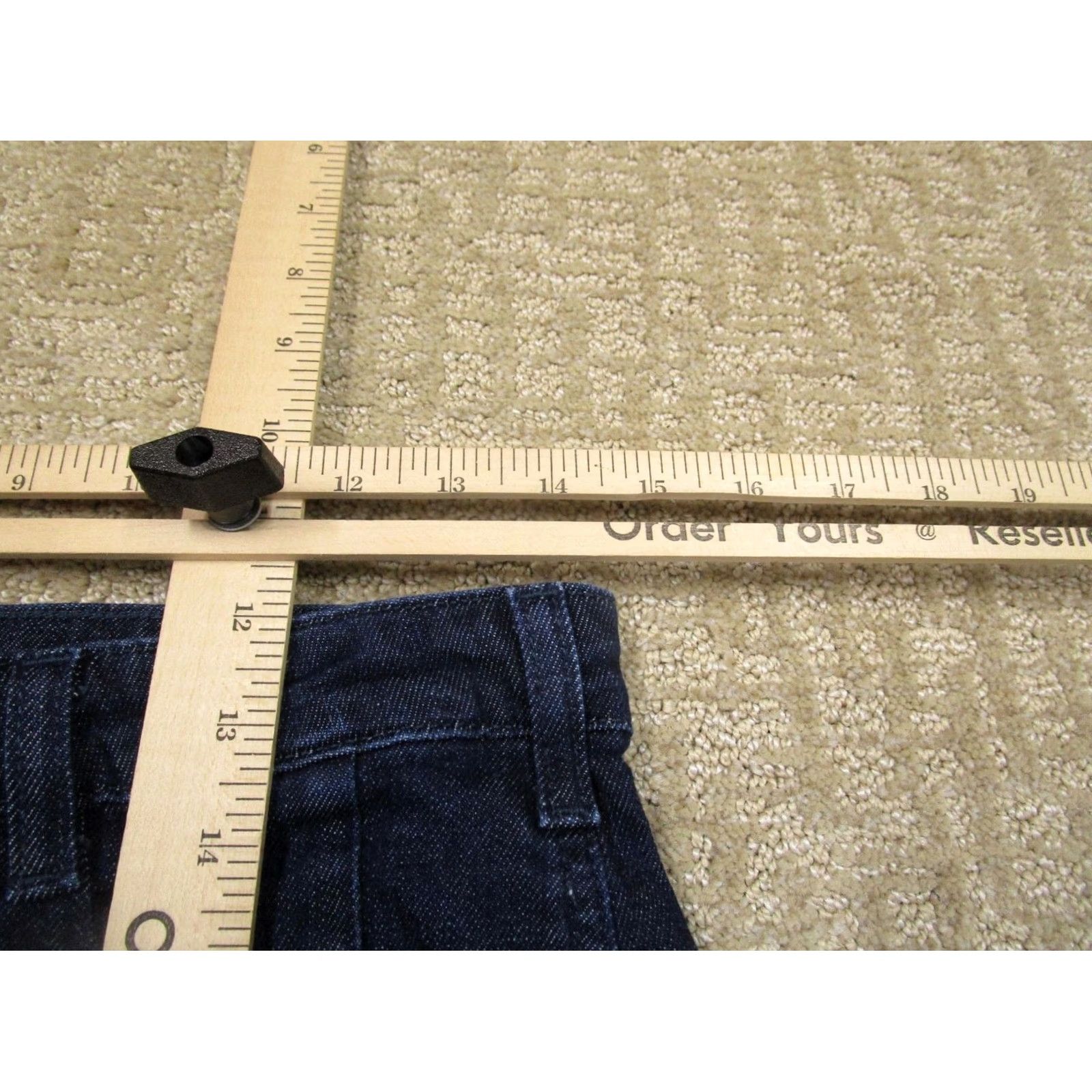 Vintage Pilcro Jeans Women 28 High Rise Barrel Wide-Leg 5-Pocket Denim Dark Wash Blue Size 28" / US 6 / IT 42 - 5 Thumbnail