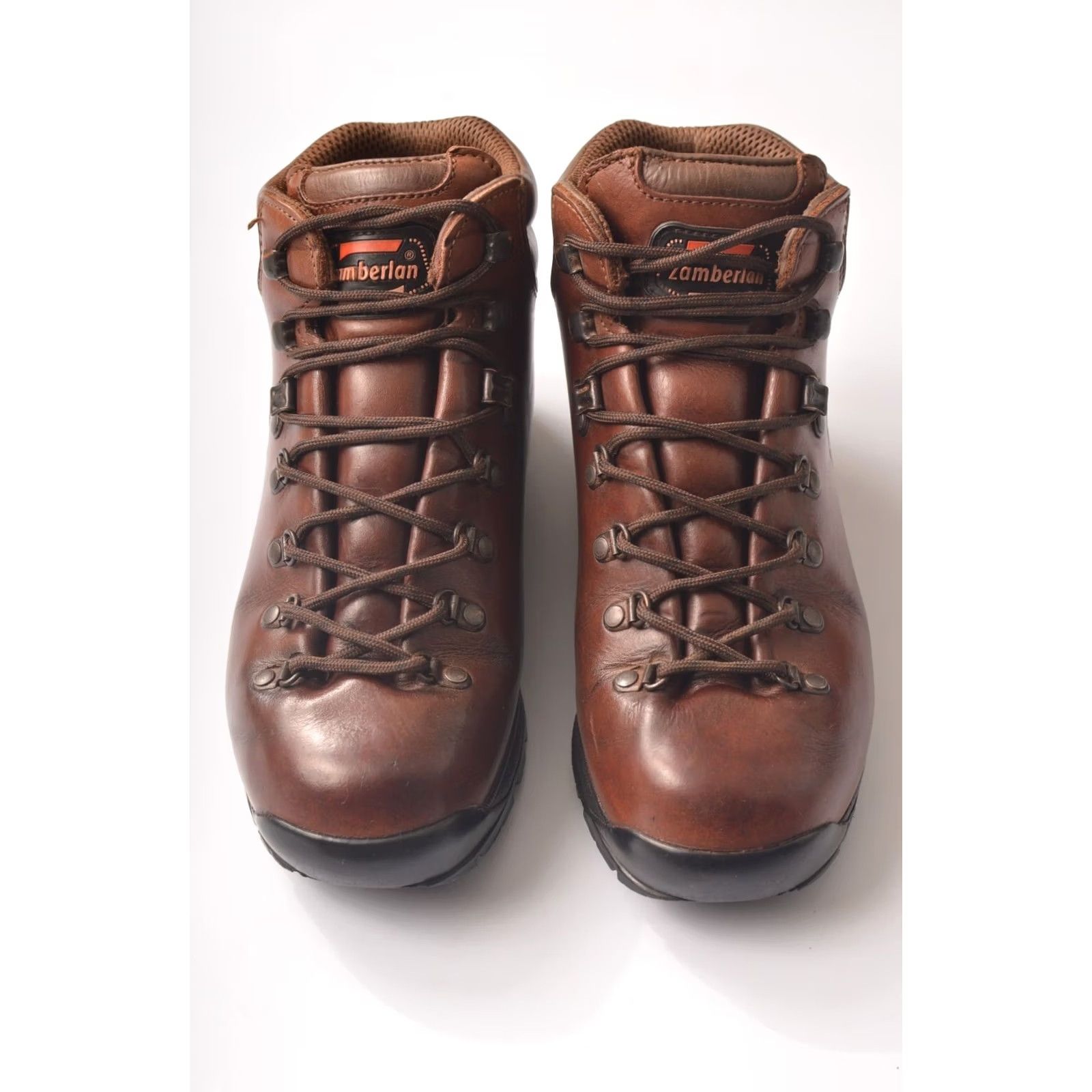 Vintage Zamberlan Boots Mens Boot Brown Leather Vibram Outdoor Hiking Made in Italy Sz 41 7M 8WMN Vintage Size US 7 / EU 40 - 2 Thumbnail