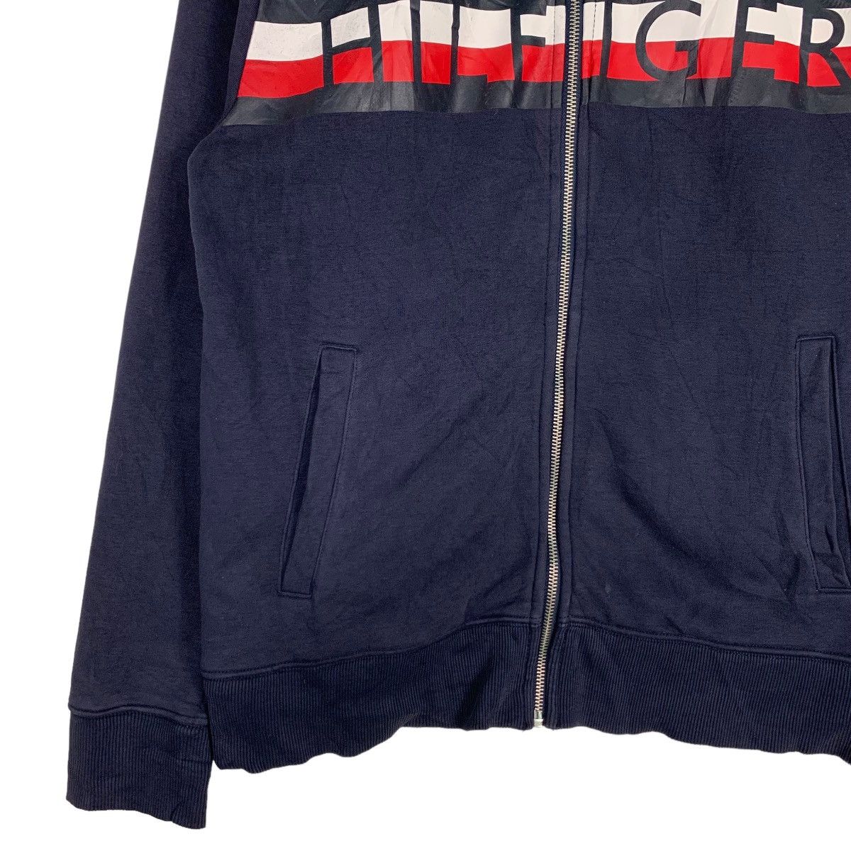 Tommy Hilfiger TOMMY HILFIGER Big Logo Sweater Jacket #0682-C31 Size US XL / EU 56 / 4 - 3 Thumbnail