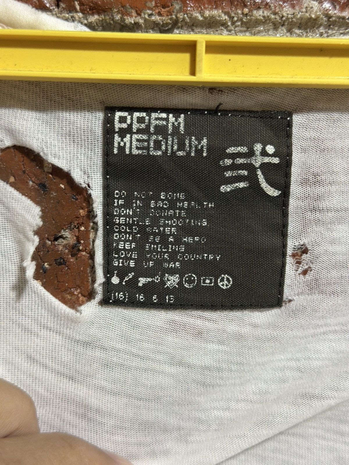 Japanese Brand × Vintage Thrashed Vintage Ppfm Distress Tee Size M / US 6-8 / IT 42-44 - 5 Thumbnail