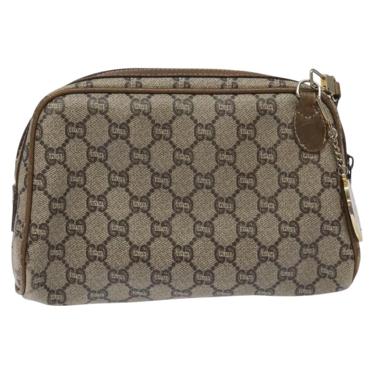 Gucci GUCCI GG Plus Supreme Shoulder Bag Pvc Leather Beige Size ONE SIZE - 2 Thumbnail