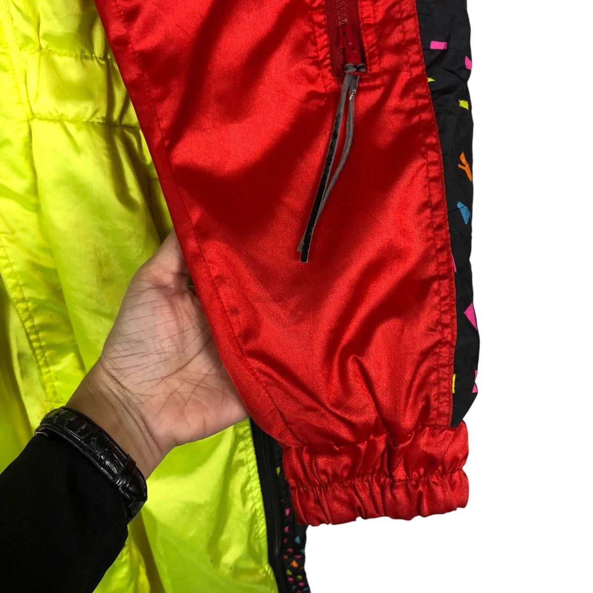Japanese Brand 📌 Ski Overall Multi Colour Ultralite Products Issey Miyake Size US 30 / EU 46 - 16 Thumbnail