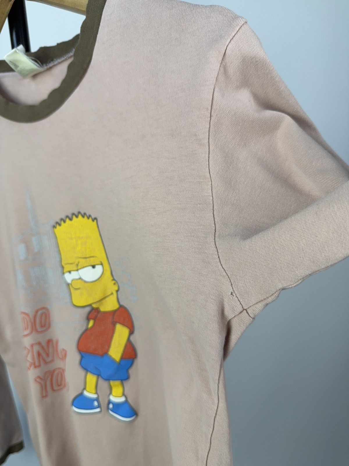 The Simpsons Vintage Simpsons Bart Long Sleeve Tee “Do I Know You?” Y2K Size US XS / EU 42 / 0 - 8 Thumbnail