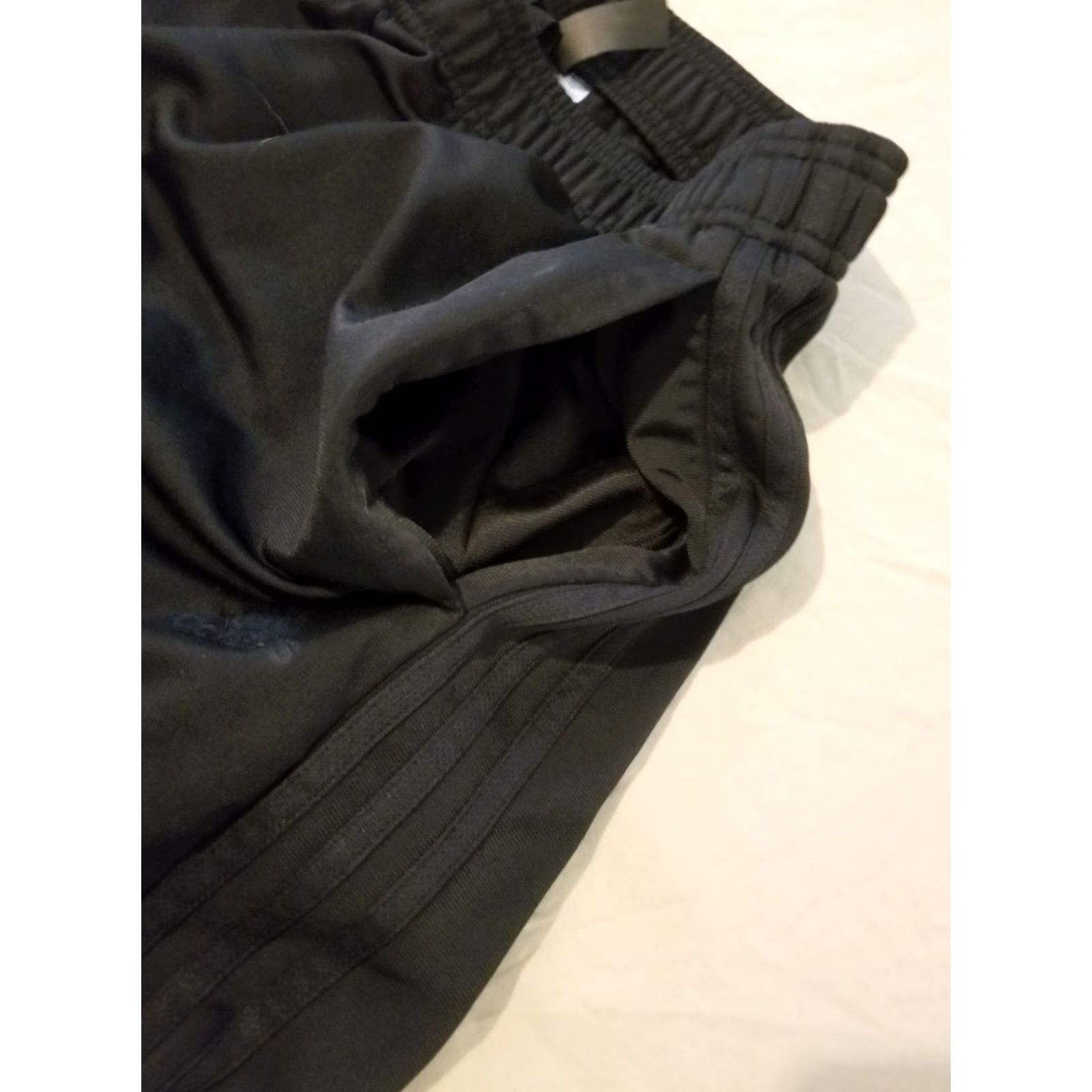 Adidas adidas Pants Mens M Medium Black Athletic Gym Jogger Sweatpants Size US 31 - 4 Thumbnail