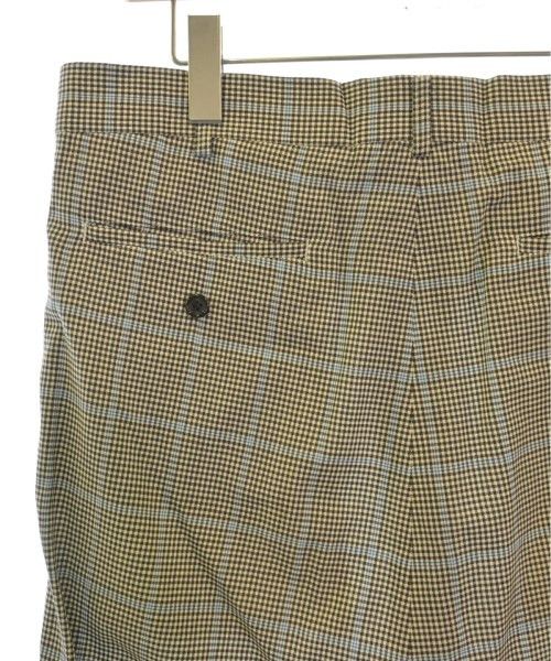 Comme des Garcons Homme Plus Cropped Pants Wool Check Zip Up Sarouel Pattern Multicolor Size US 35 - 5 Thumbnail