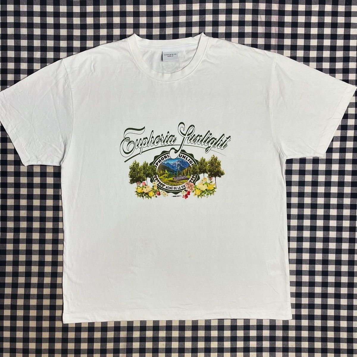 Acme Clothing ADLV X LISA Greenery Artwork Euphoria Sunlight Short Sleeve Size US XL / EU 56 / 4 - 1 Thumbnail