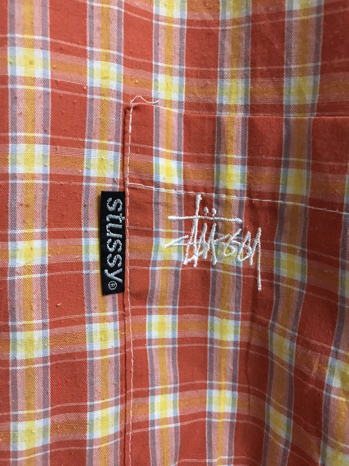 Stussy Vintage Stussy Shirt button Up Made in USA Large Size US L / EU 52-54 / 3 - 2 Thumbnail
