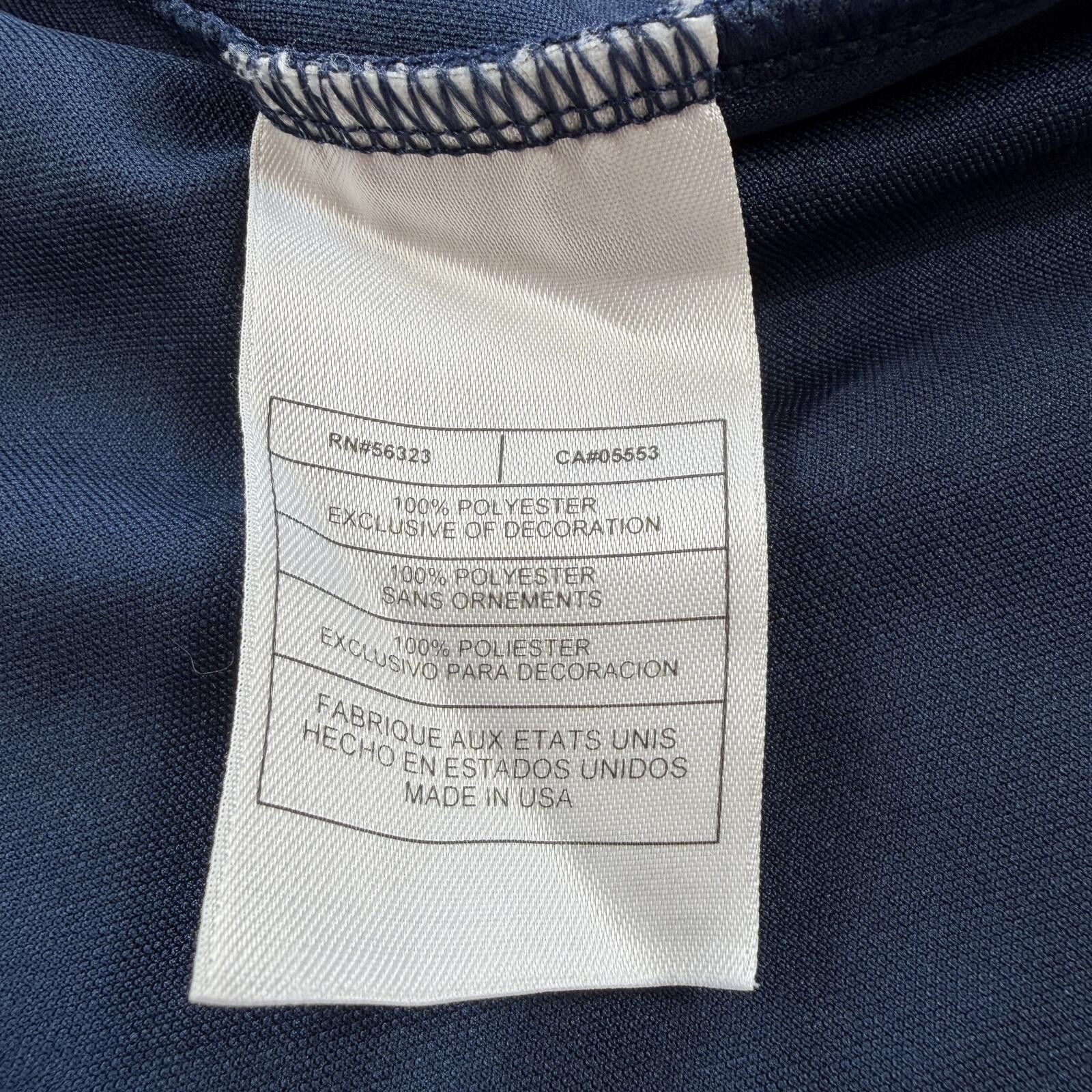 Nike Vintage Nike Dri Fit T Shirt Made In USA Navy S Swoosh Y2K Size US XL / EU 56 / 4 - 6 Thumbnail