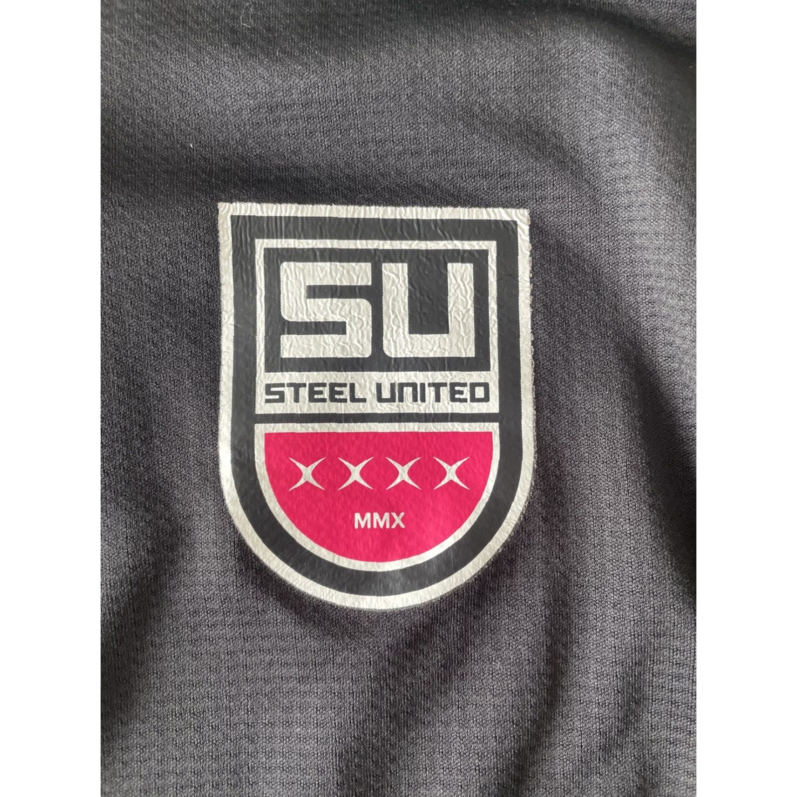 Puma Puma X Steel United 1/4 Zip Soccer Warm Up Jacket Mens M Black Athletic Sweatshirt Jacket Size US M / EU 48-50 / 2 - 5 Thumbnail