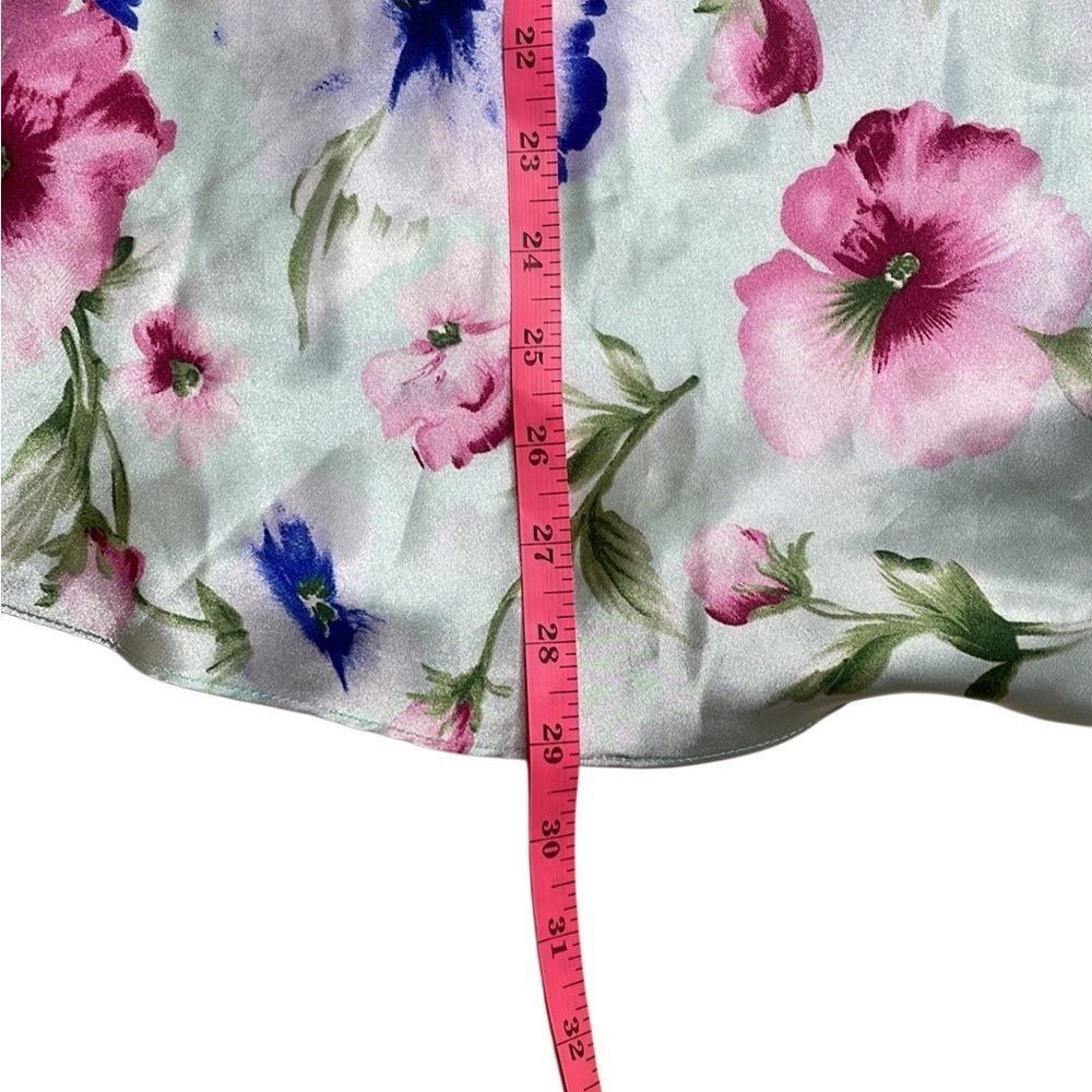 Vintage Y2K Vintage Secret Treasures Floral Satin babydoll slip dres Size S / US 4 / IT 40 - 4 Thumbnail