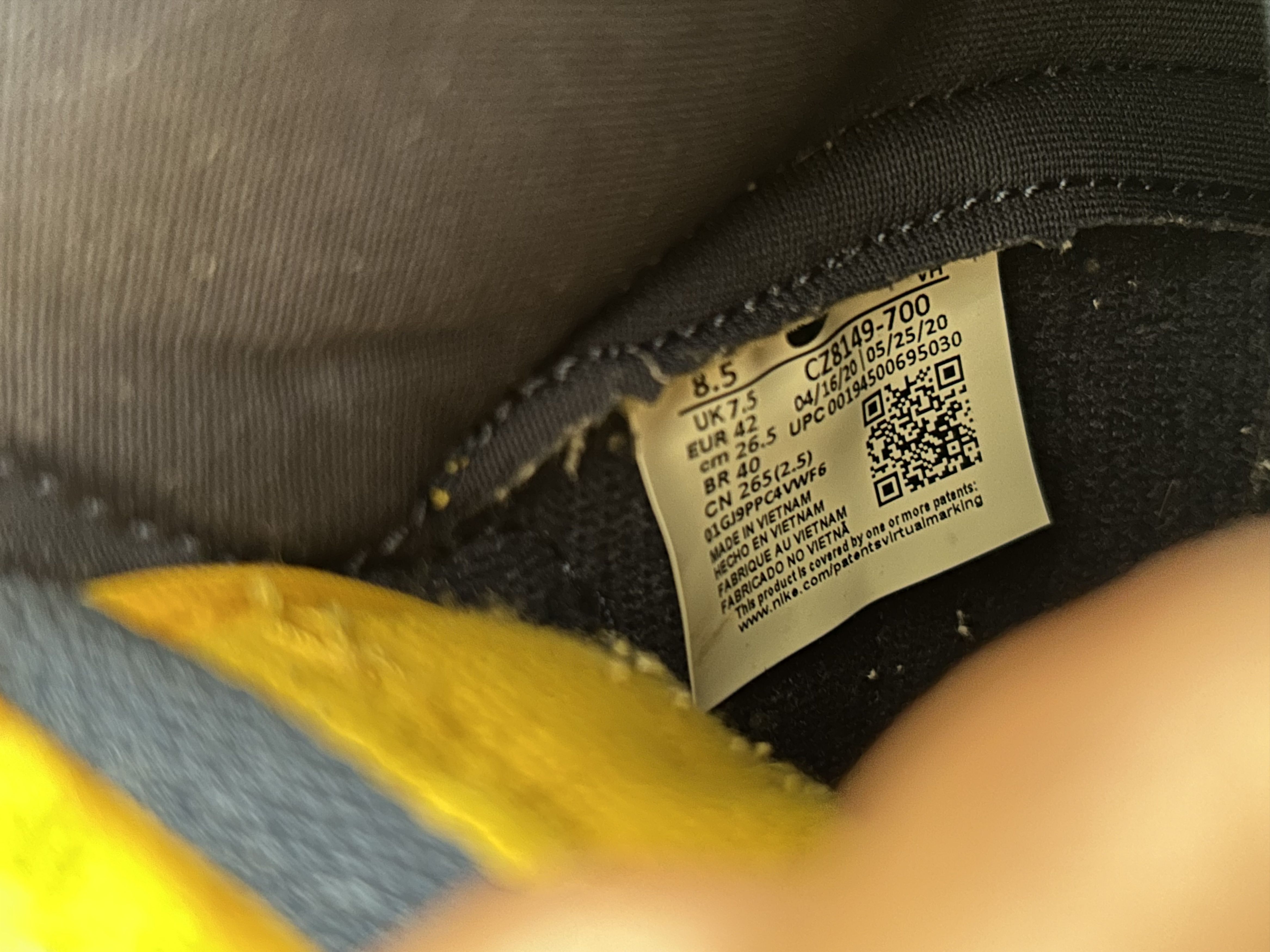 Nike Nike Dunk High Michigan Size US 8.5 / EU 41-42 - 9 Thumbnail