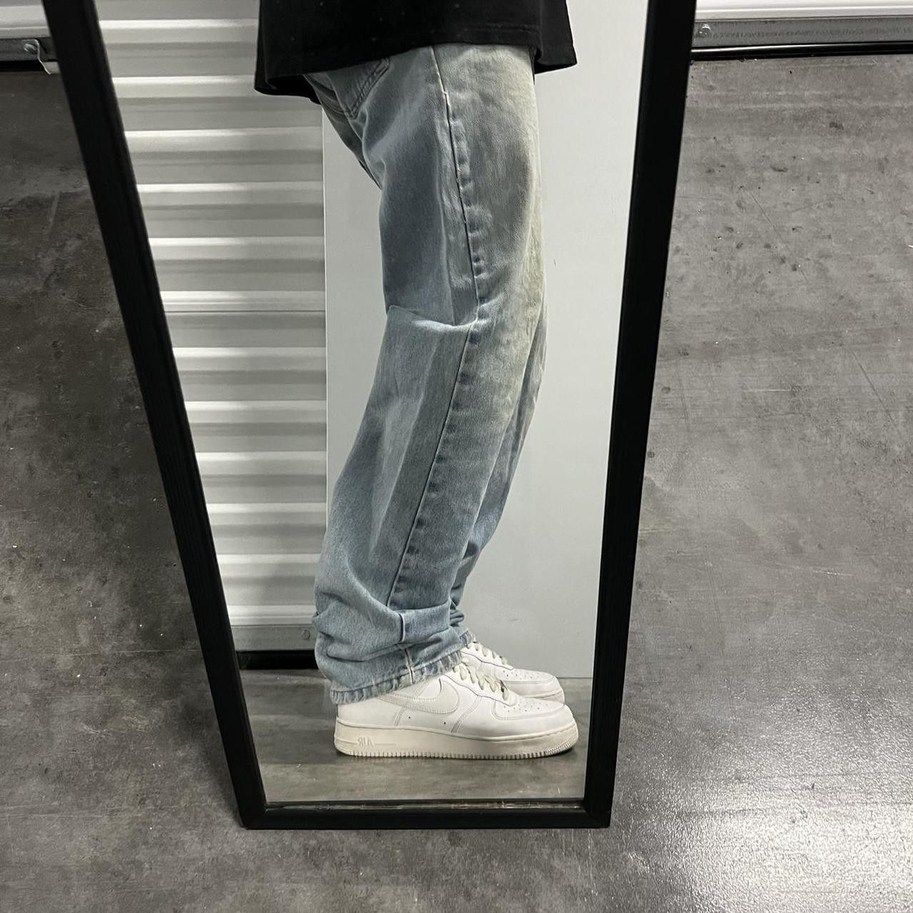 Vintage Crazy Vintage Y2K/2000s Skater Style Streetwear Light Wash Denim Jeans! Size US 32 / EU 48 - 2 Thumbnail