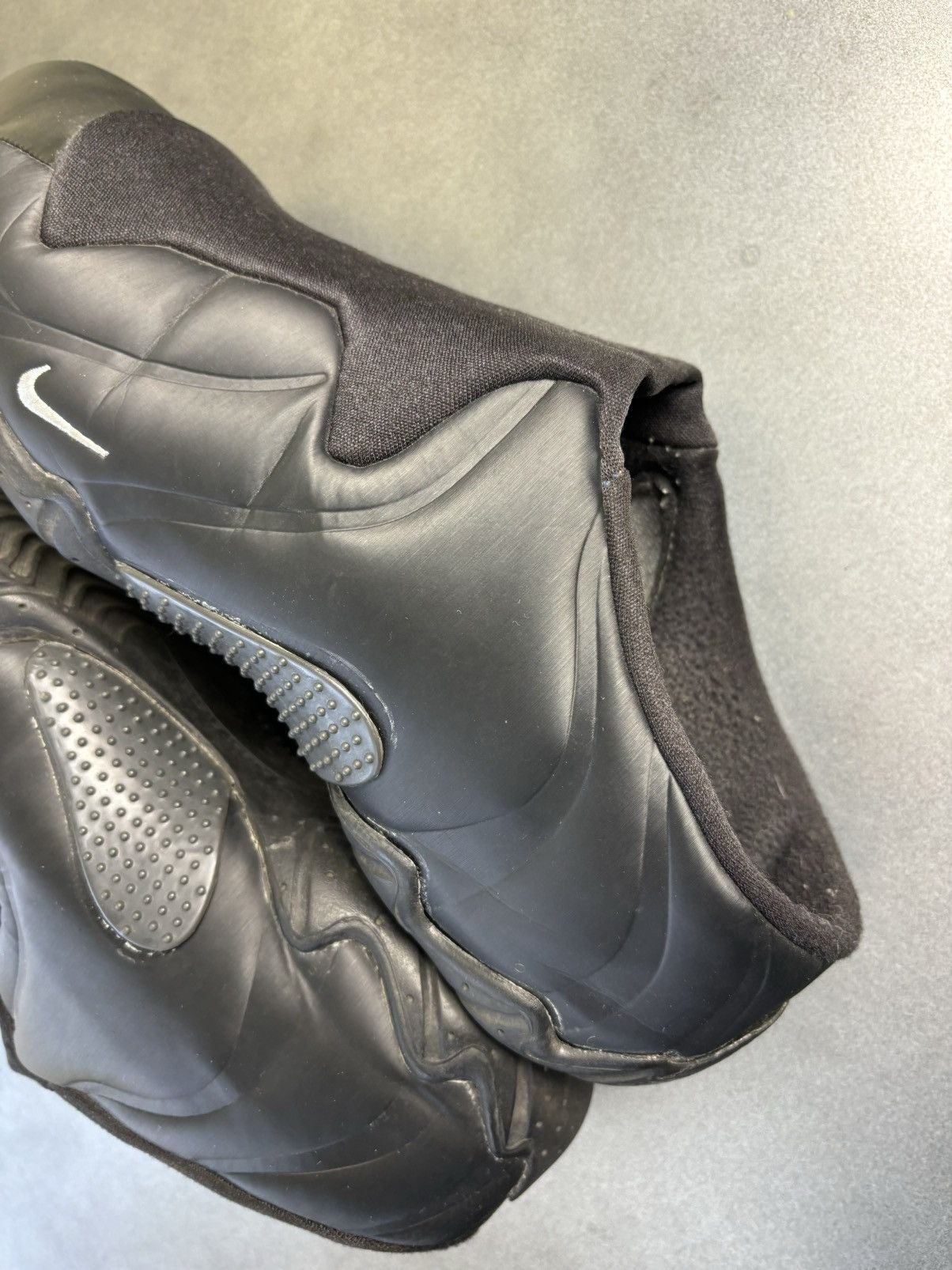 Nike × Vintage OG 2001 Nike Clogposite Mules All Black Vintage Posite Shoes Size US 12 / EU 45 - 15 Thumbnail