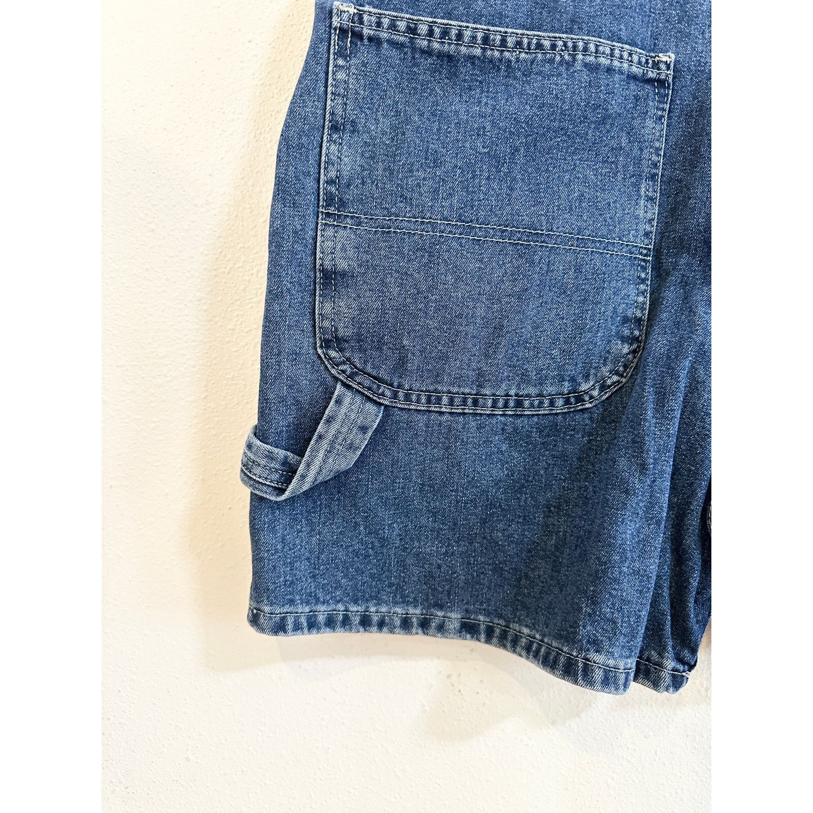Lee Vintage 90's Lee Dungarees Shortalls Women's Medium Size 30" / US 8 / IT 44 - 7 Thumbnail