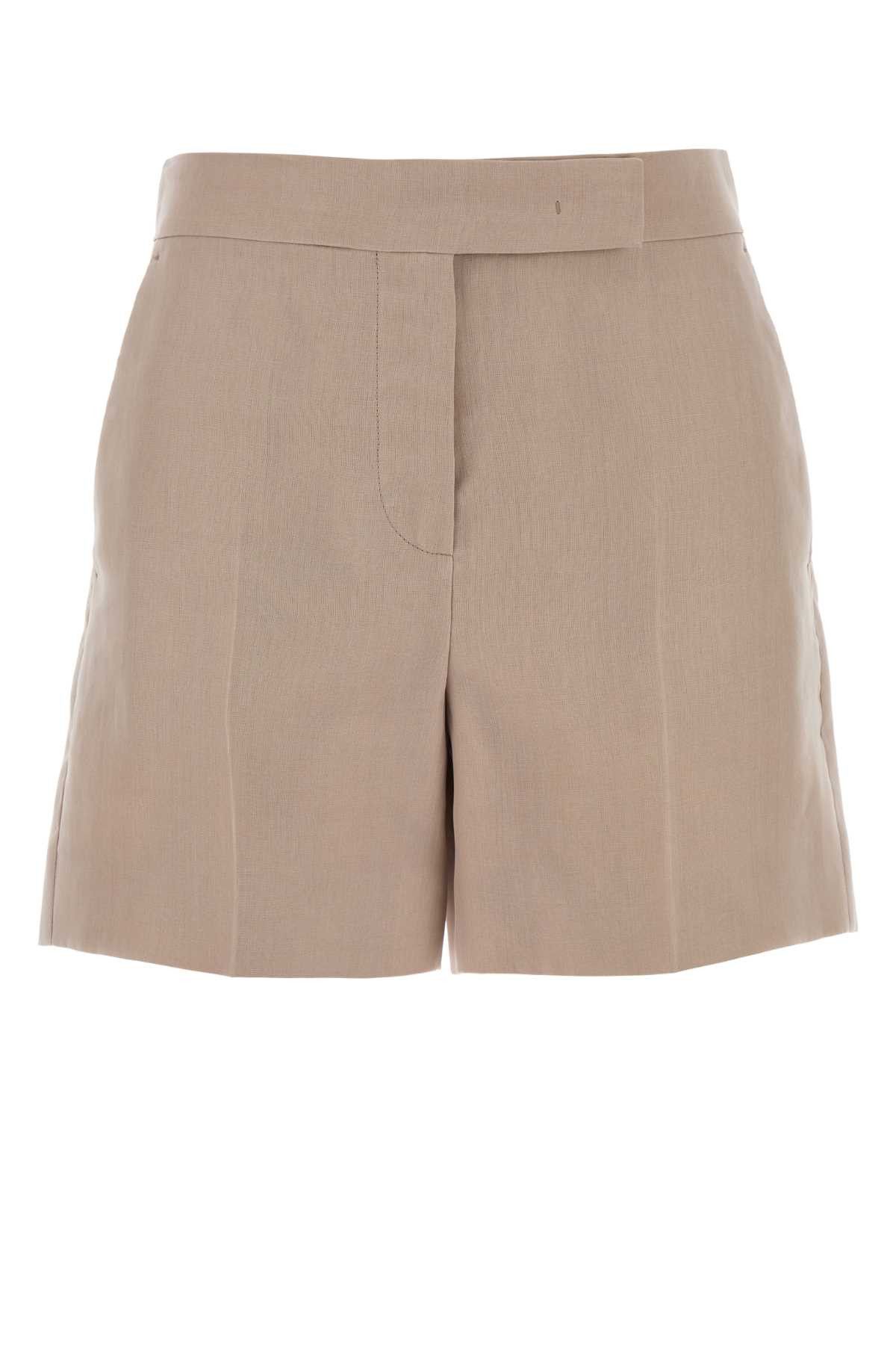 Max Mara Antiqued Silk Aerosi Shorts Size 27" / US 4 / IT 40 - 1 Thumbnail