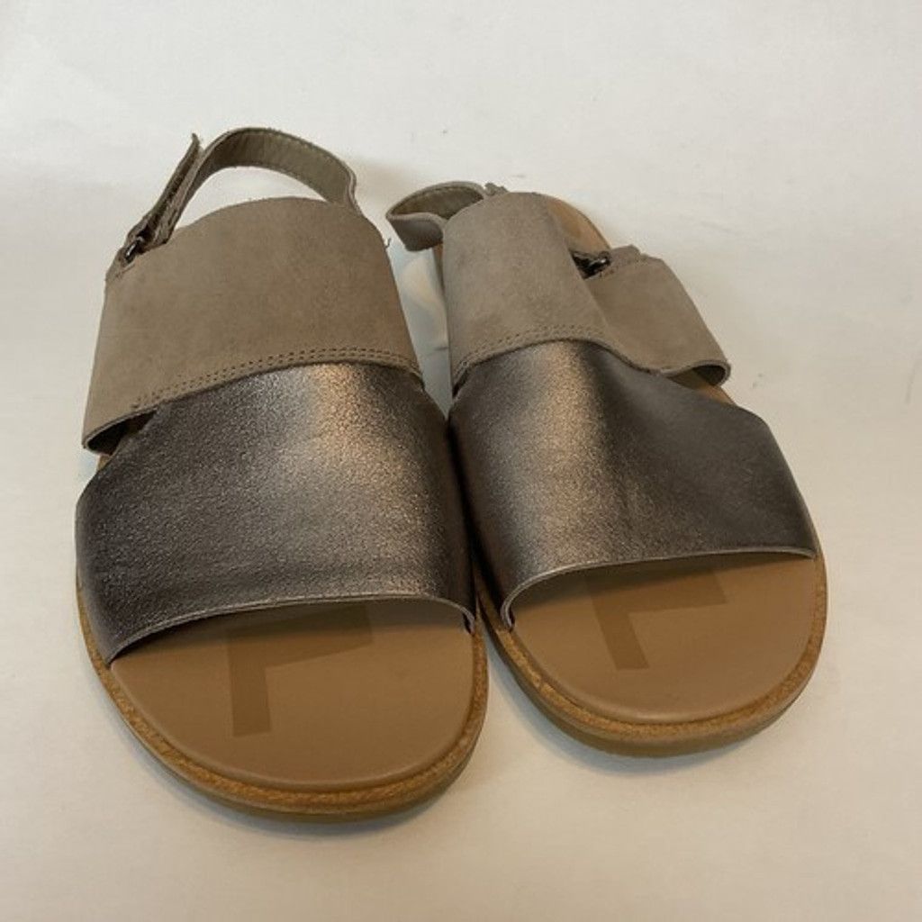 SOREL Sorel Ella II Ash Brown/Chalk Slingback Flat Sandal Women9.5 Size US 9.5 / IT 39.5 - 7 Thumbnail