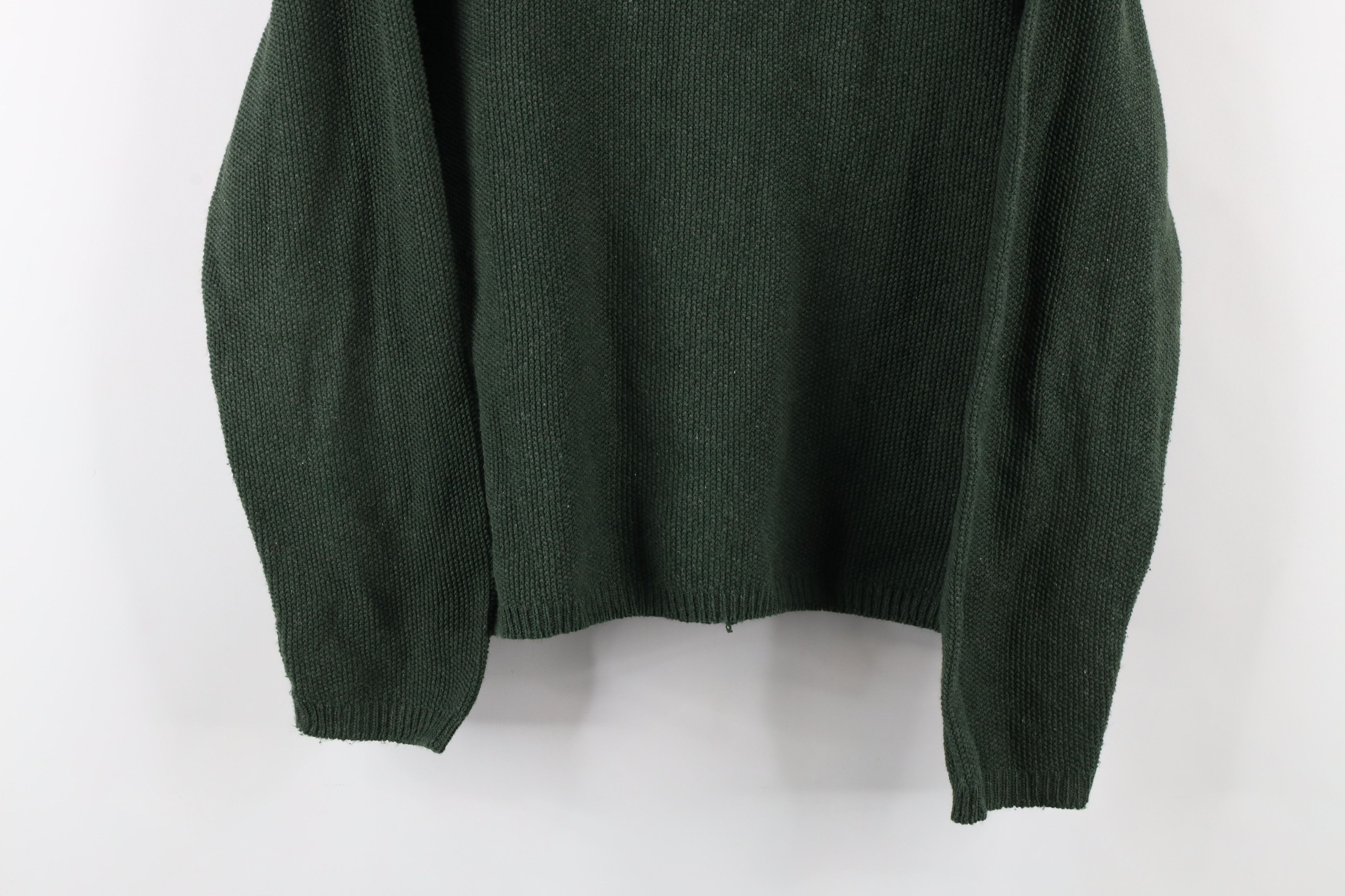 Vintage Vintage 90s Streetwear Blank Thermal Marled Knit Sweater USA Size M / US 6-8 / IT 42-44 - 3 Thumbnail