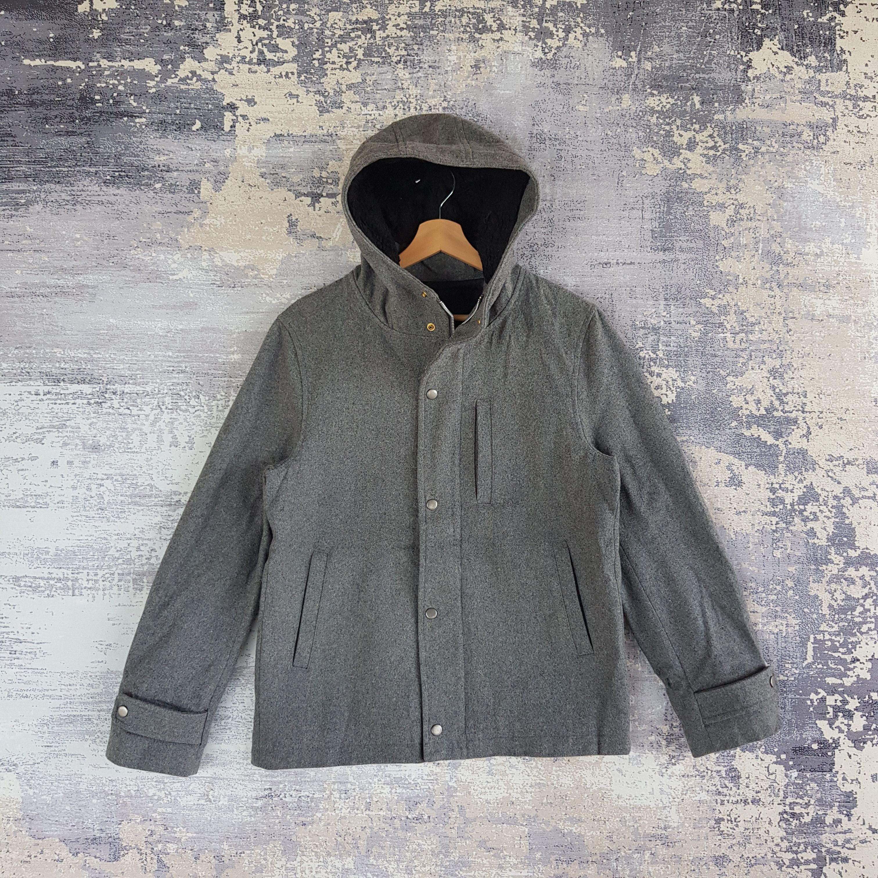 Japanese Brand × RAGEBLUE × Vintage Japanese 6 Rageblue Varsity Jacket Hoodie Wool Jacket Size US S / EU 44-46 / 1 - 1 Thumbnail