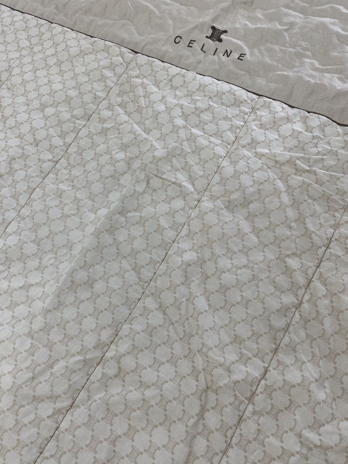 Celine × Designer RARE ‼️ Celine Monogram All Over Printed Blanket Size ONE SIZE - 7 Thumbnail