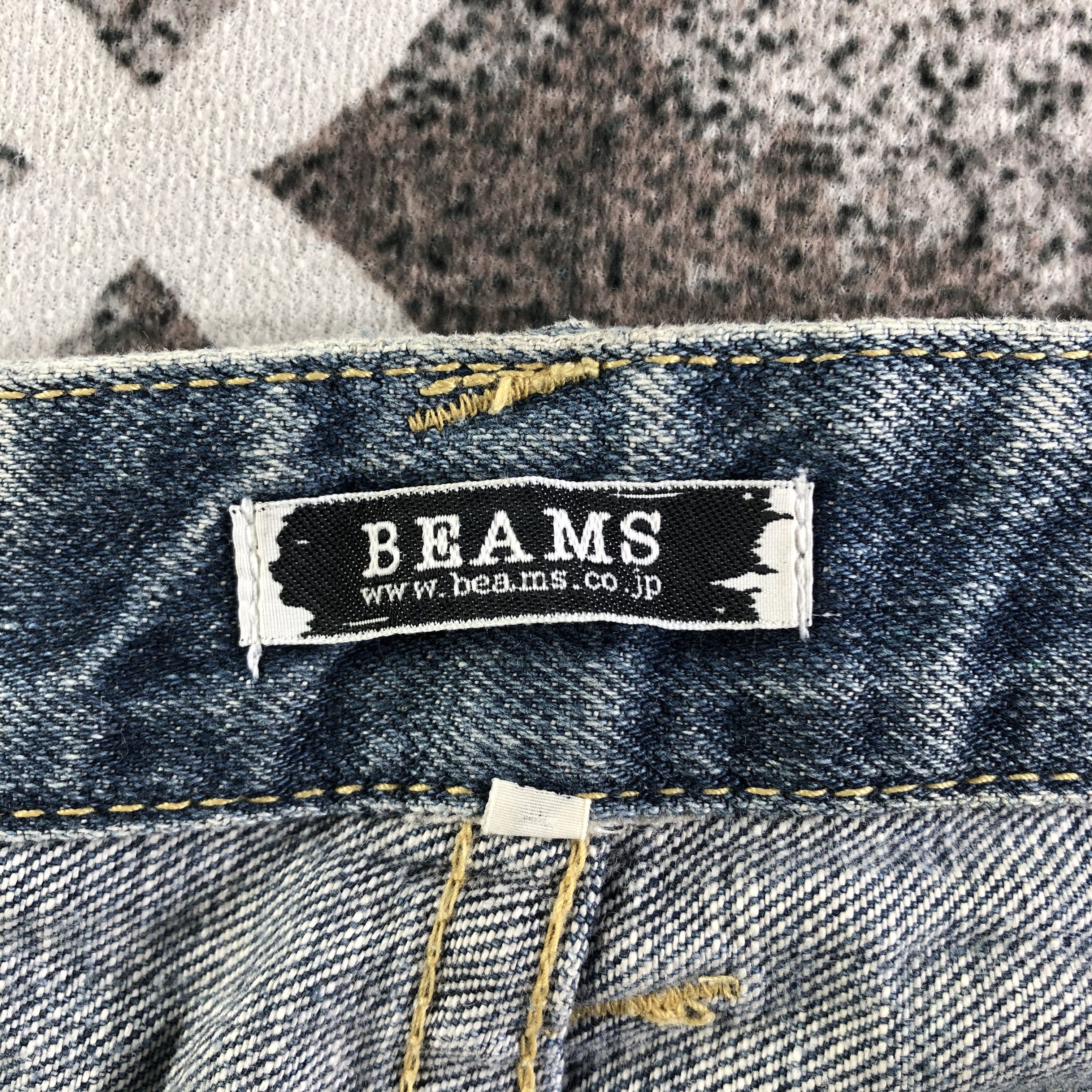 Beams Plus Beams Jeans Painted Denim KJ2819 Size US 32 / EU 48 - 8 Thumbnail