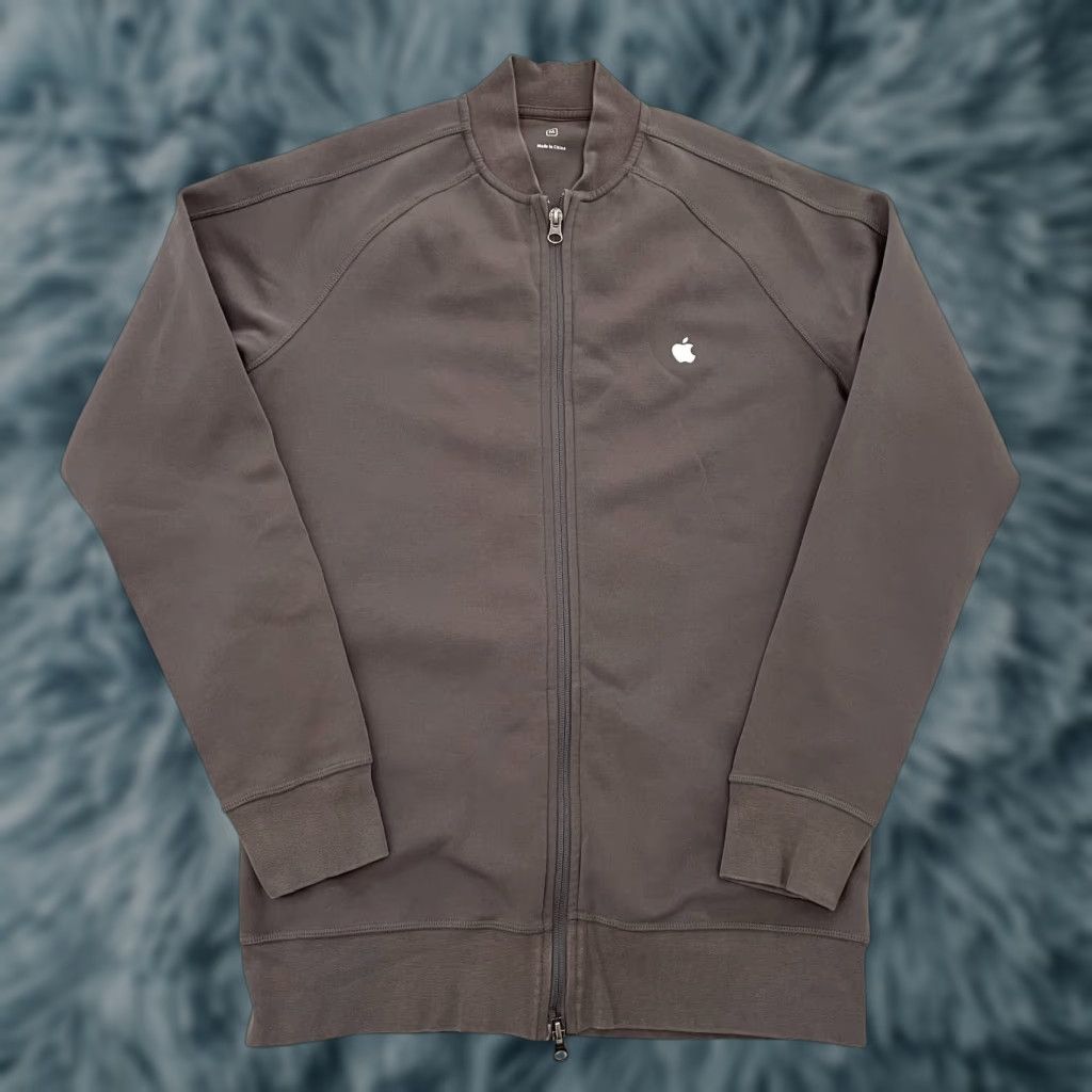 Apple Apple Jacket Employee Medium Gray Full Zip Adult Mens M Store Workwear Uniform Bag? Size US M / EU 48-50 / 2 - 1 Thumbnail