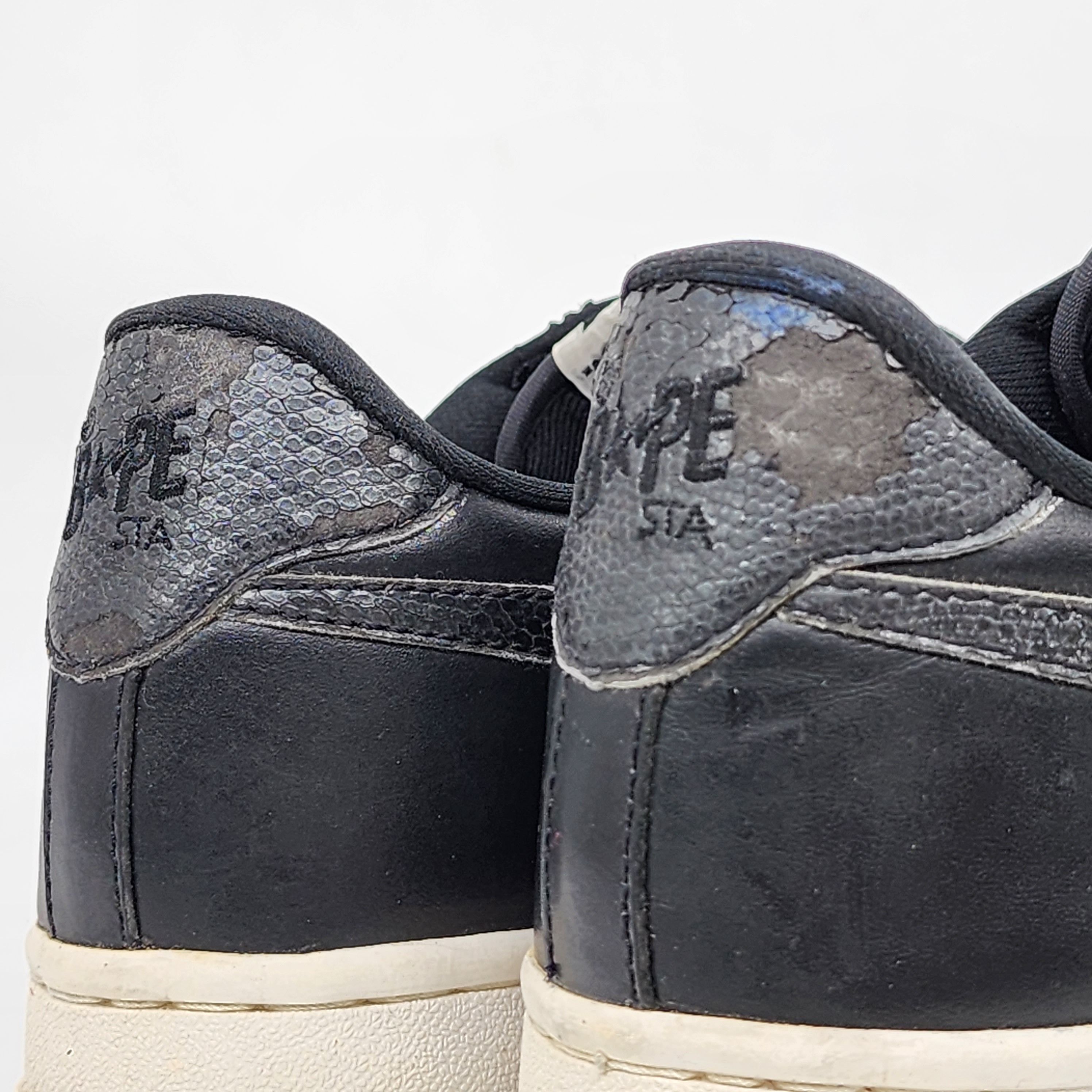 Bape Snakeskin Bapesta (2003) Size US 7.5 / EU 40-41 - 9 Thumbnail