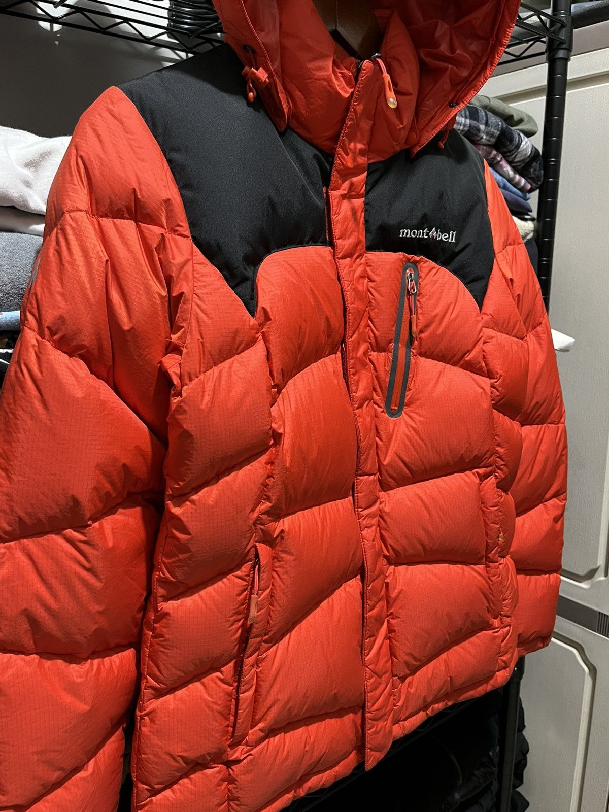 Montbell Montbell Down Jacket Dark Orange Size S / US 4 / IT 40 - 2 Thumbnail