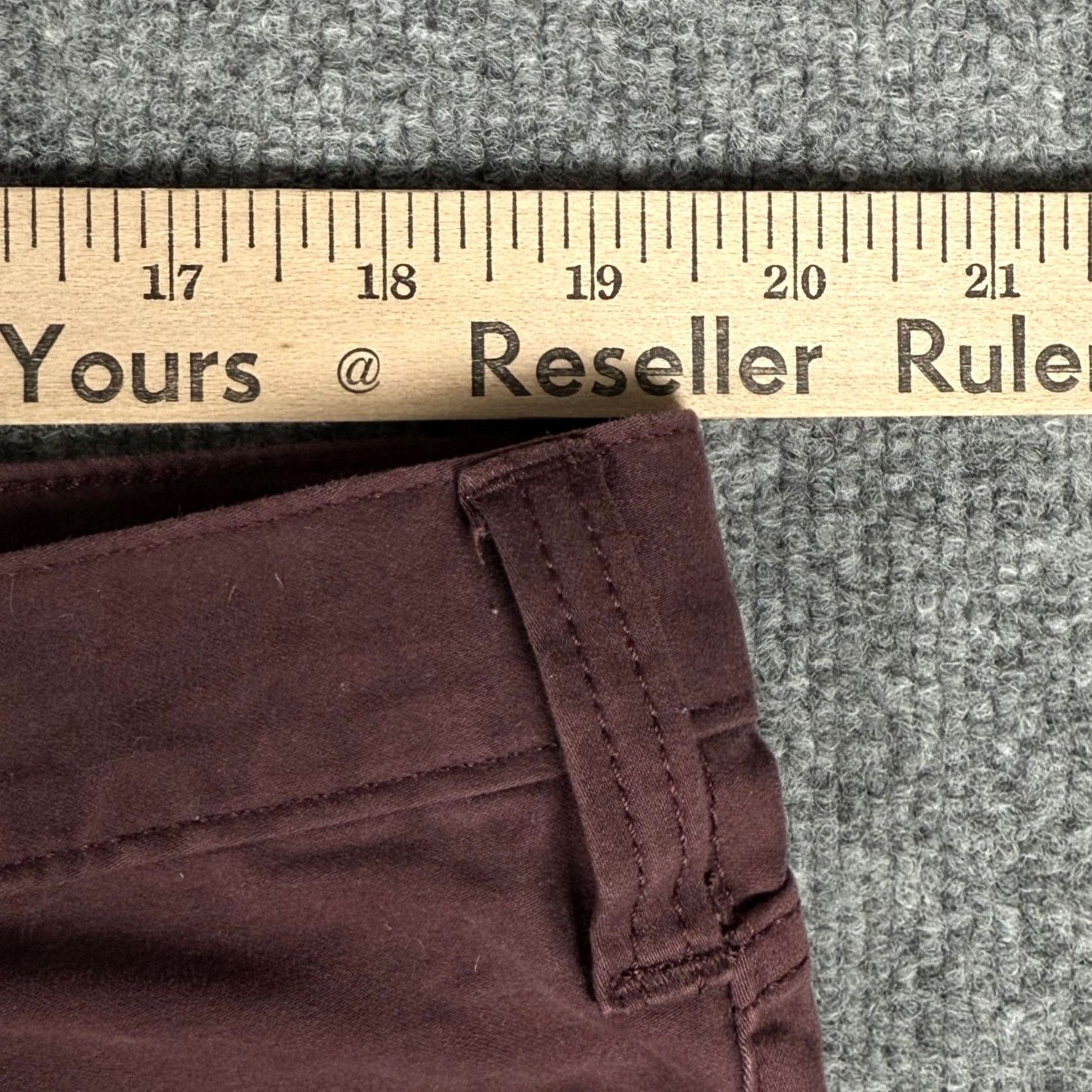 Vintage Marc Anthony Slim Fit Pants Chino Pants 38x32 Men Casual Office Burgundy maroon Slim Pretty Pants Pants Mens Shirts Size US 38 / EU 54 - 6 Thumbnail