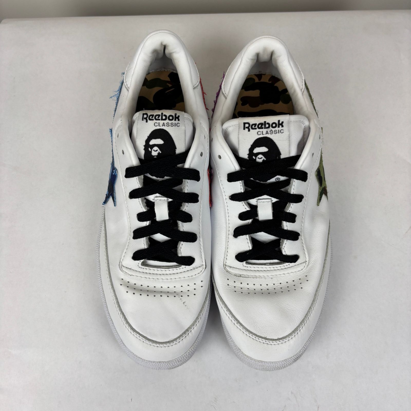 Bape × Reebok Bape A Bathing Ape Reebok Club C 85 Sneakers Shoes 7.5 Size US 7.5 / EU 40-41 - 6 Thumbnail