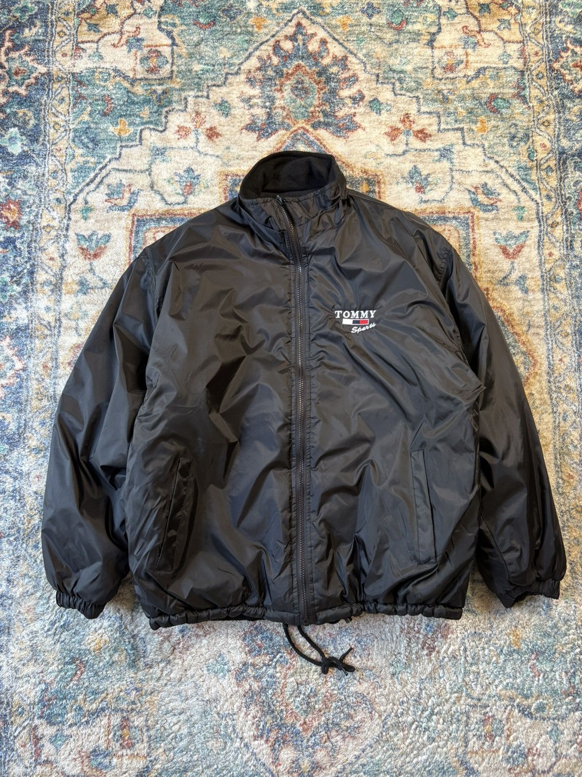 Vintage Vintage Tommy Sports Zip-up Jacket Size XL Size US XL / EU 56 / 4 - 1 Thumbnail