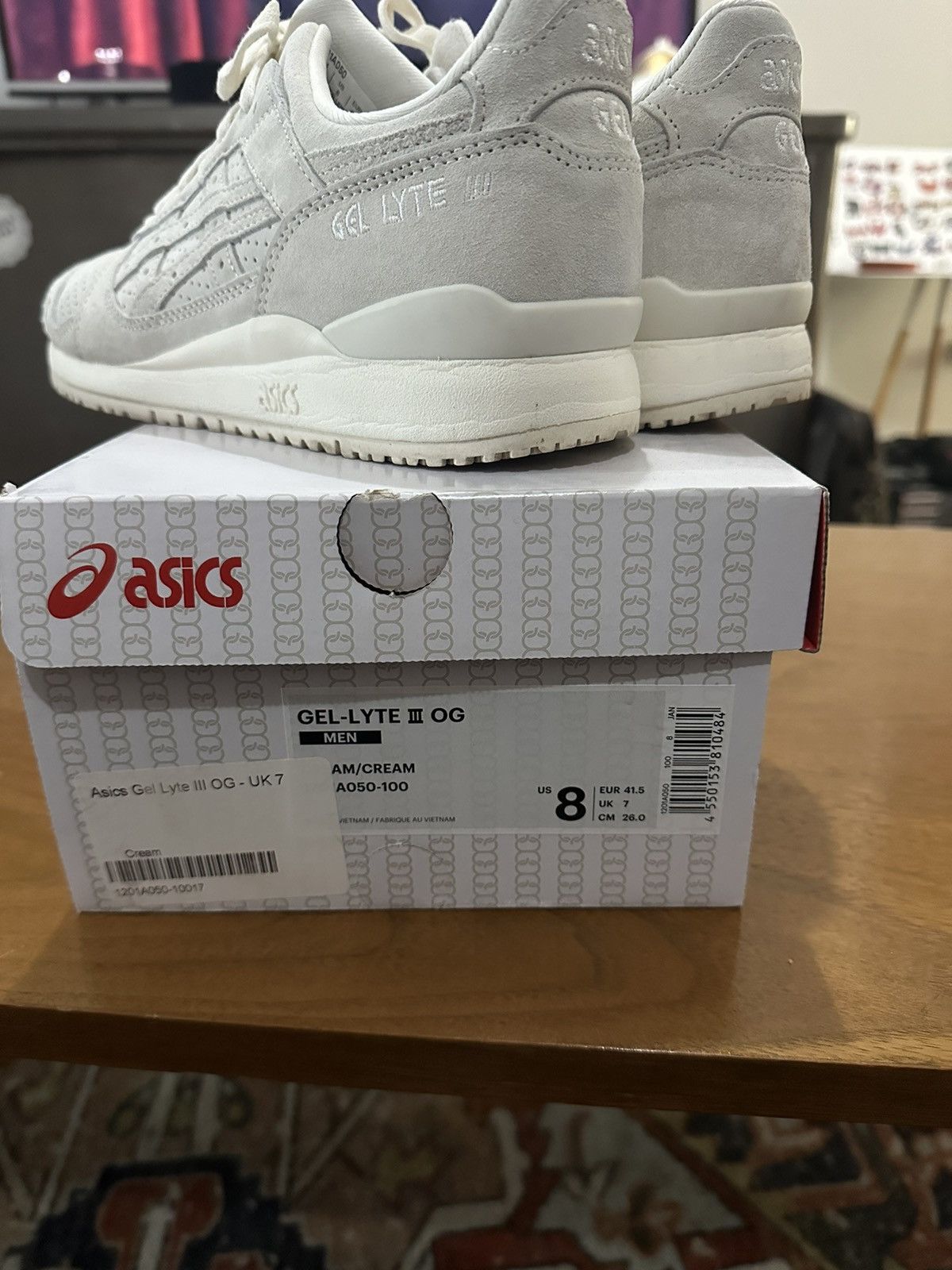 Asics Asics Gel-Lyte 3 OG - Cream Size US 8 / EU 41 - 5 Thumbnail