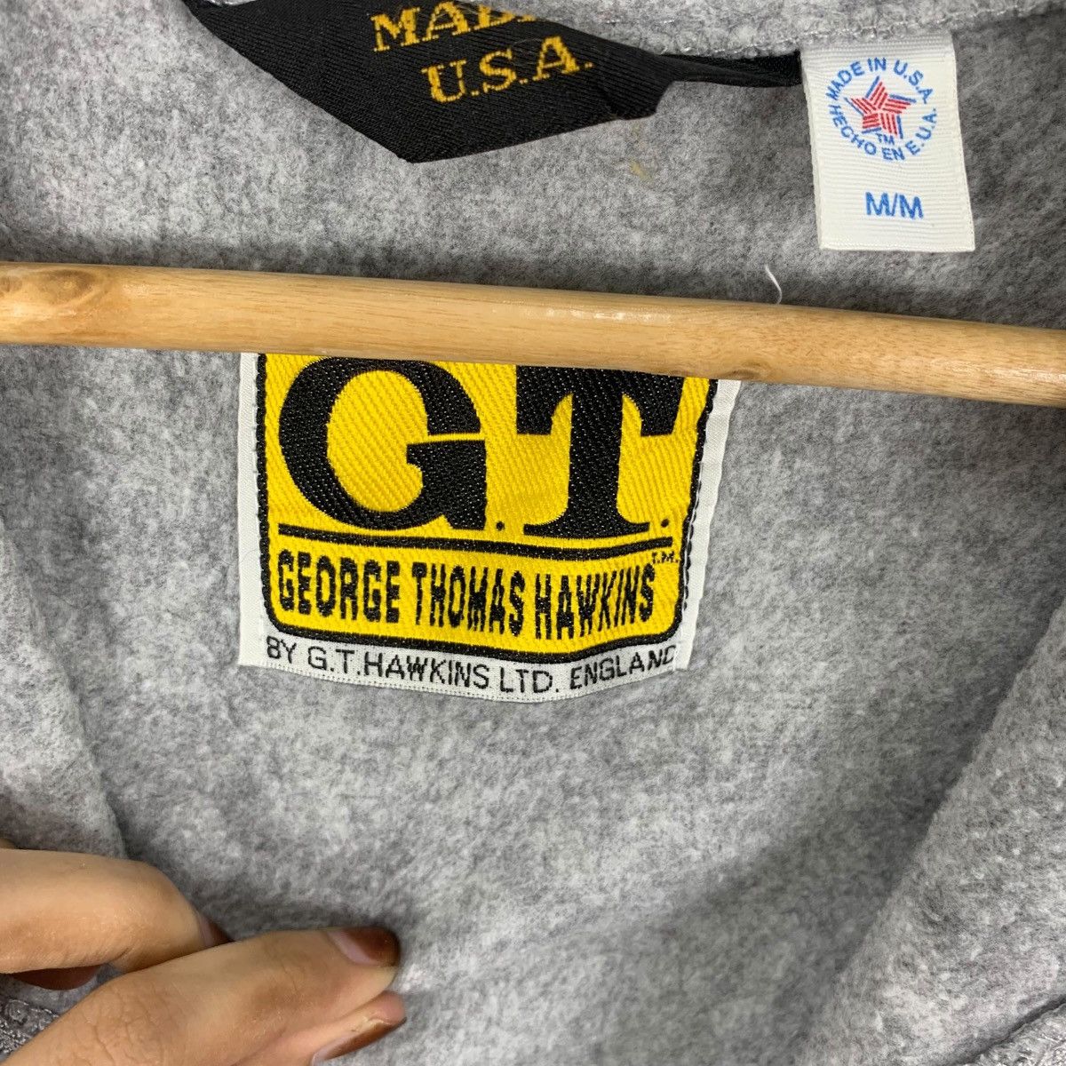 George Vintage GT GEORGE HAWKINS Fleece Wind Proof Outdoor Jacket Size US M / EU 48-50 / 2 - 8 Thumbnail