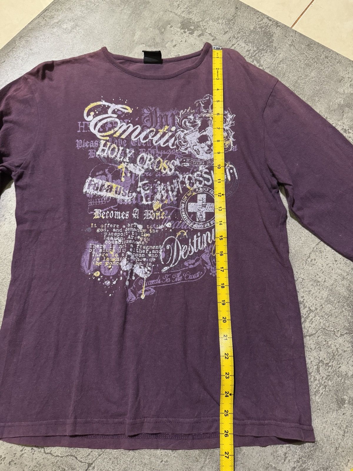 Hysteric Glamour Y2k Beaumere ifsixwasnine poem longsleeve Size US M / EU 48-50 / 2 - 7 Thumbnail