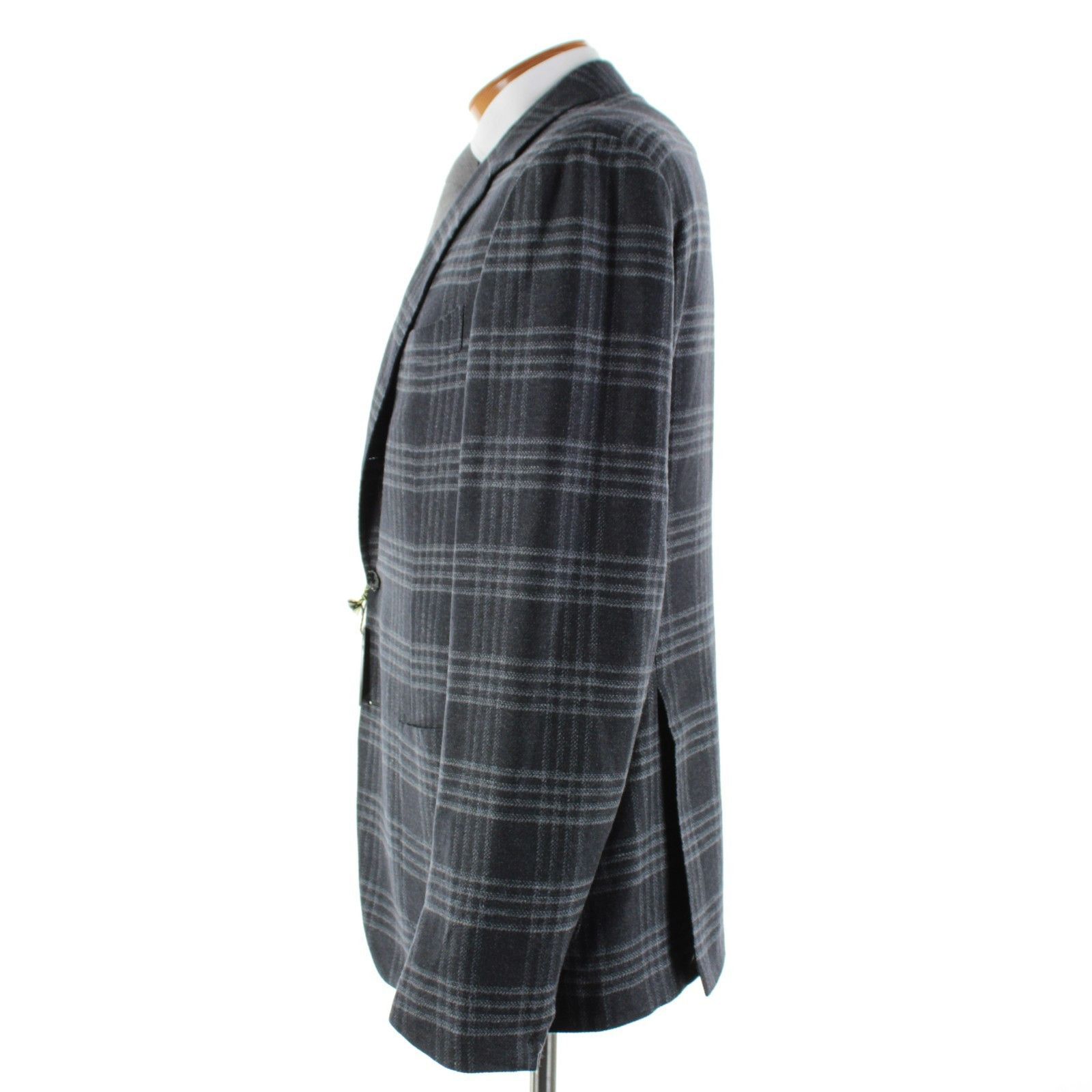 SARTORIO Sartorio Sport Coat Size 46 Regular US in Gray Size 46R - 4 Thumbnail