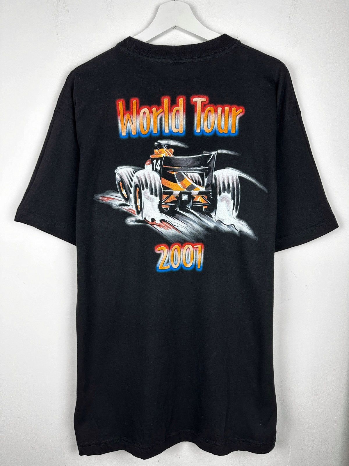 Formula 1 Vintage Formula One Racer Jos Verstappen Graphic T Shirt Tee Size US XL / EU 56 / 4 - 2 Thumbnail