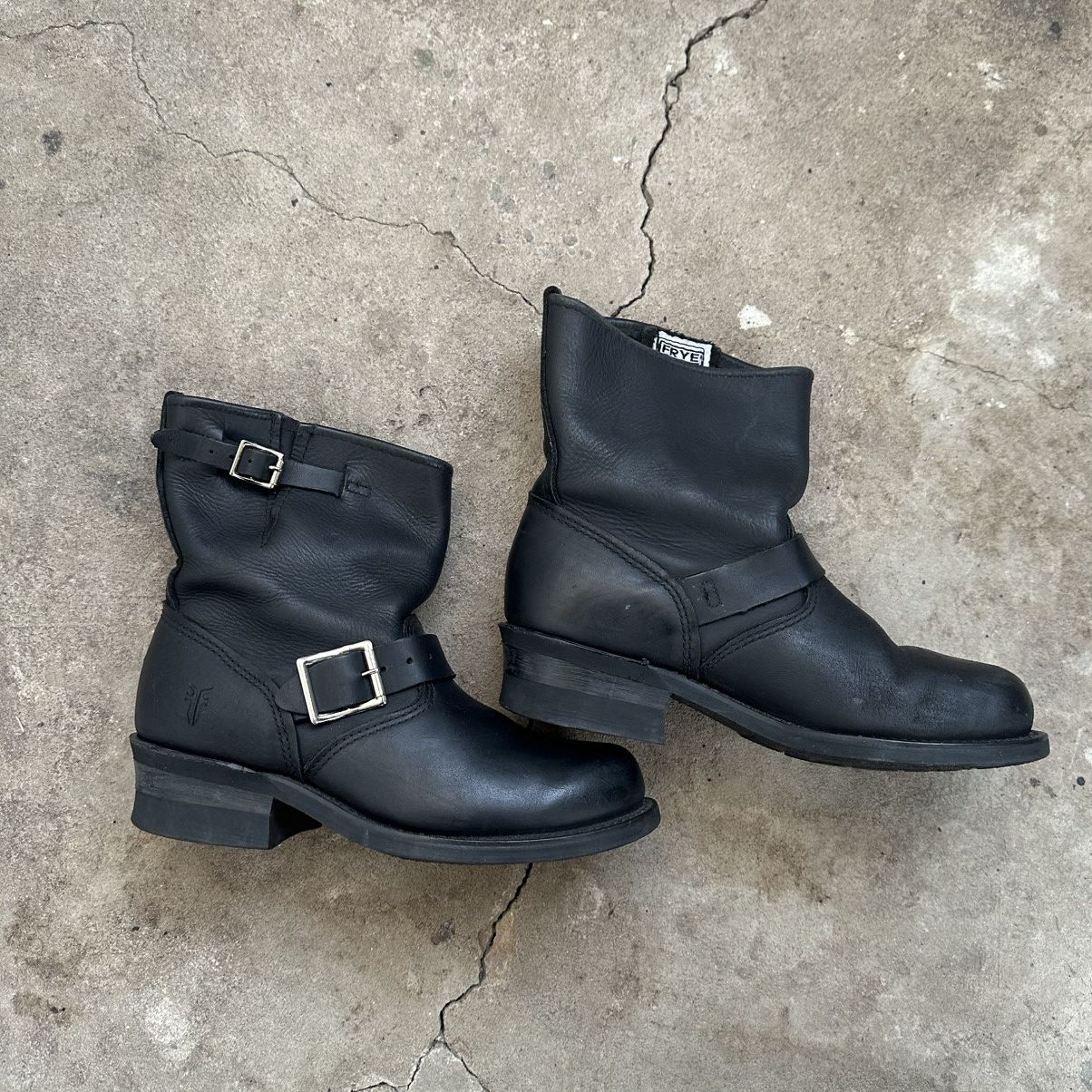 Frye Frye Veronica Strapped Leather Boots Size 37 Size US 7 / IT 37 - 10 Thumbnail